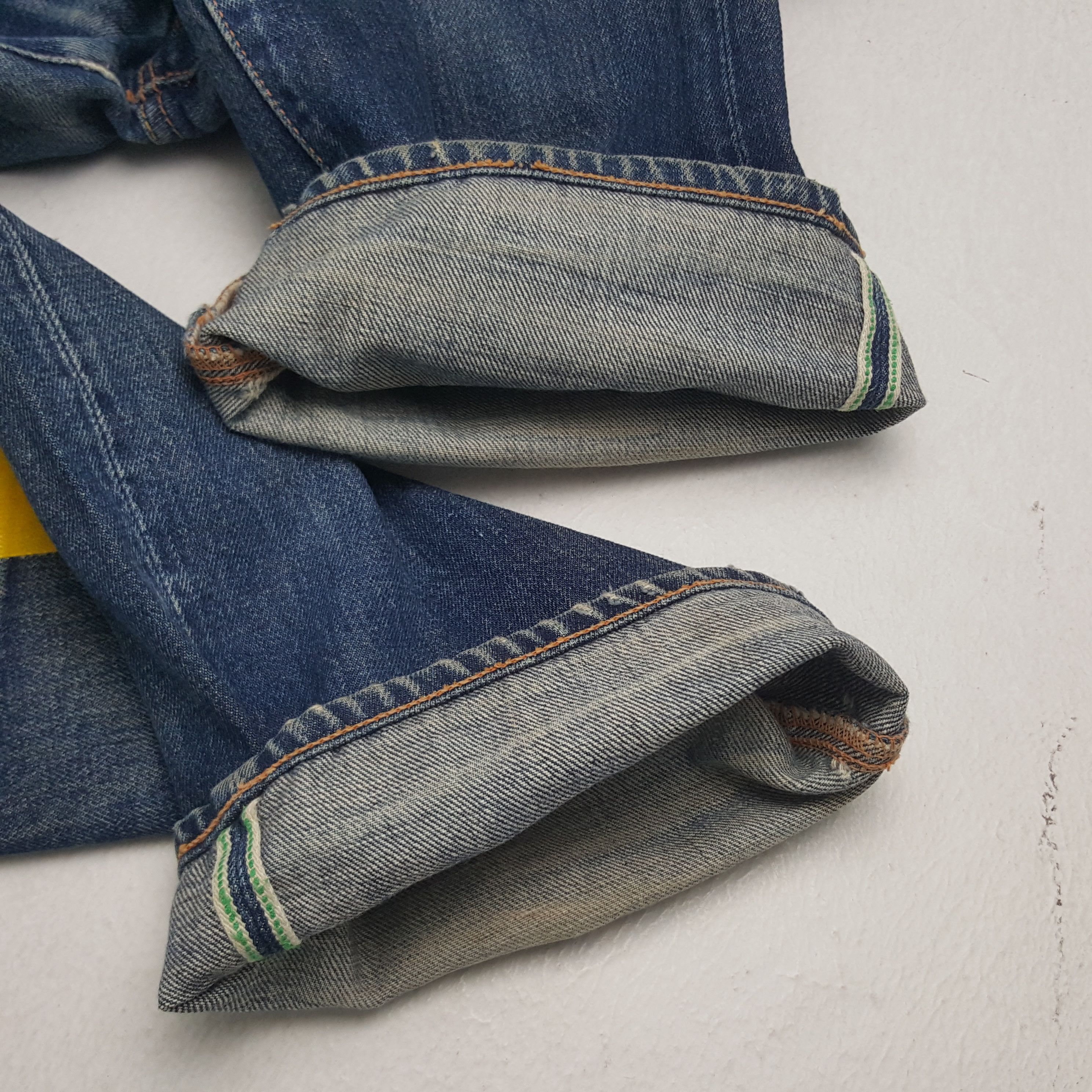 Evisu × Japanese Brand × Vintage Vintage Evisu Japanese Brand Daicock Custom Art Denim Jeans Size US 28 / EU 44 - 15 Thumbnail