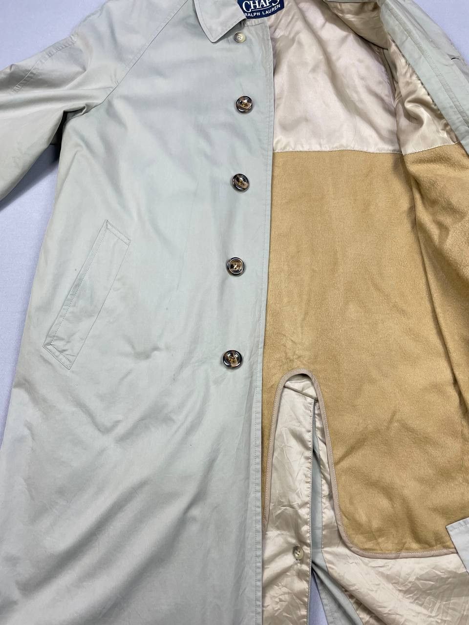 Chaps Ralph Lauren Vintage CHAPS RALPH LAUREN Trench Coats Complete Size US L / EU 52-54 / 3 - 10 Thumbnail