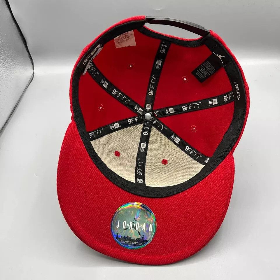 New Era Air Jordan Hat Men Embroidered 9Fifty New Era Snap Back Cap Size ONE SIZE - 7 Thumbnail