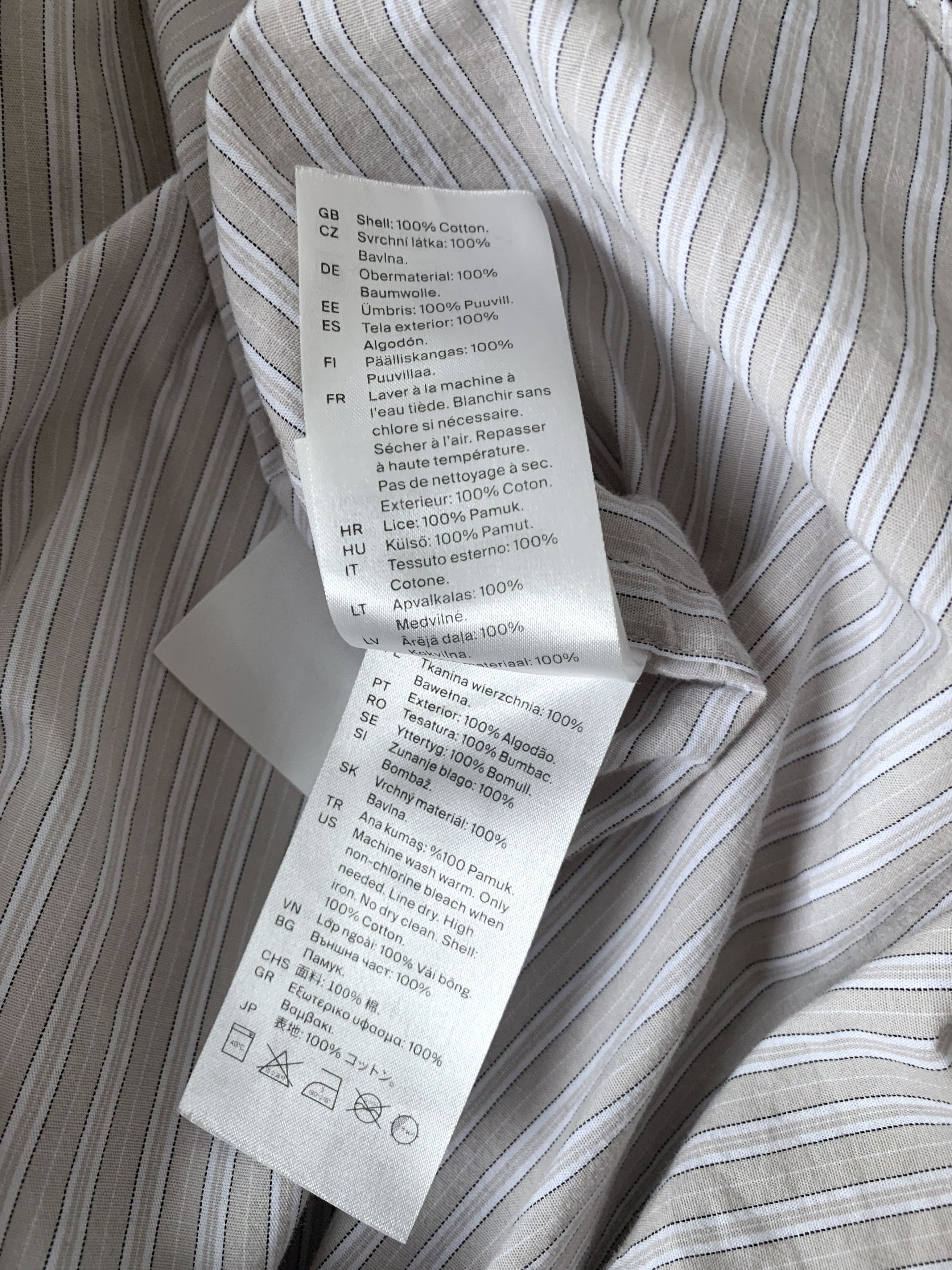 Cos Striped Shirt Size US S / EU 44-46 / 1 - 7 Thumbnail