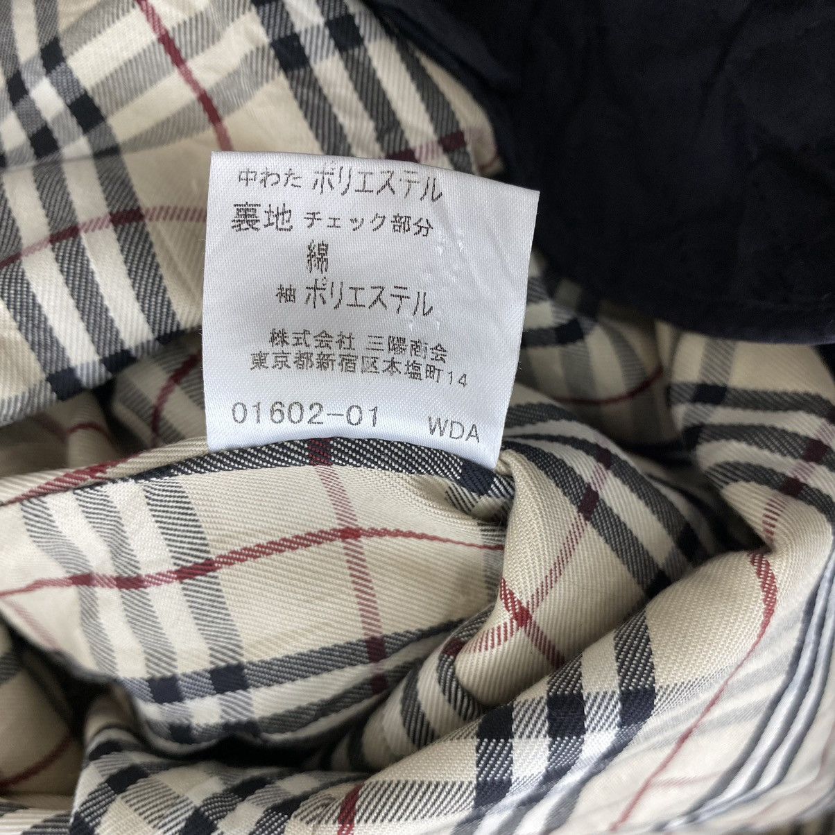 Burberry Vintage BURBERRYS Nova Check Tartan Plain Quilted Black Size US M / EU 48-50 / 2 - 8 Thumbnail