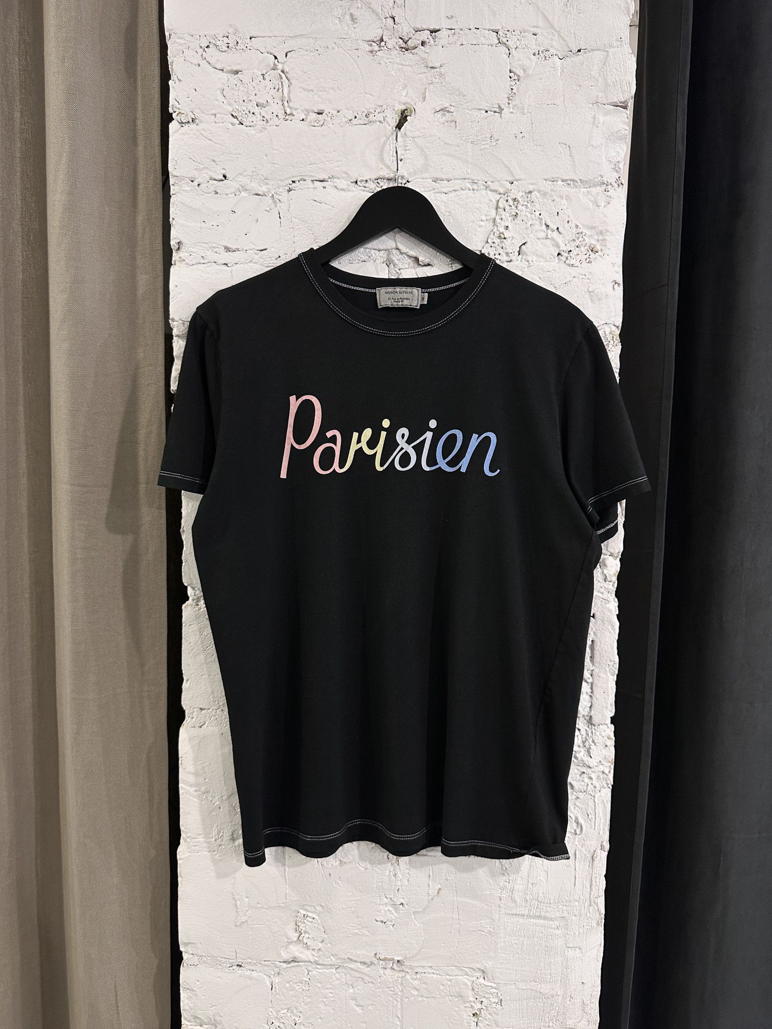 Maison Kitsune Maison Kitsune Parisien Tee Size M / US 6-8 / IT 42-44 - 1 Thumbnail