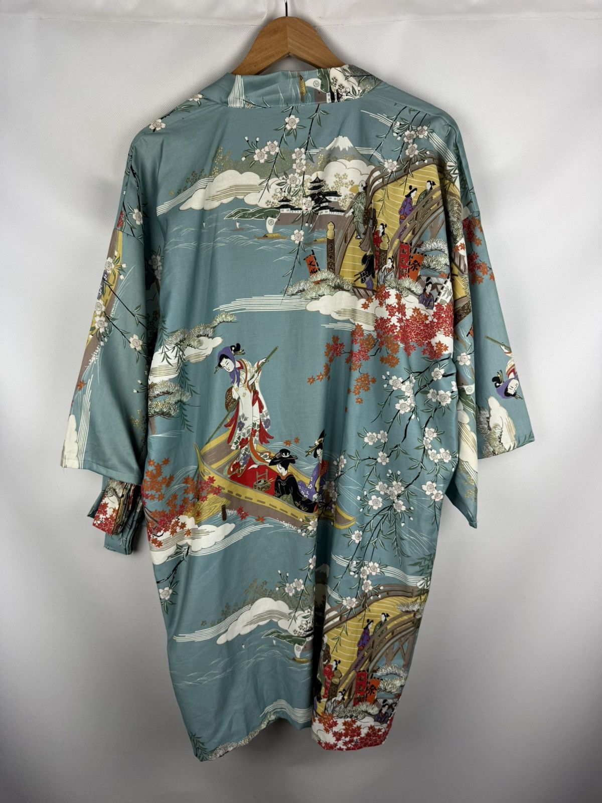 Other Japanese Overprinted Kimono Haori One Size Unisex Size US L / EU 52-54 / 3 - 14 Thumbnail