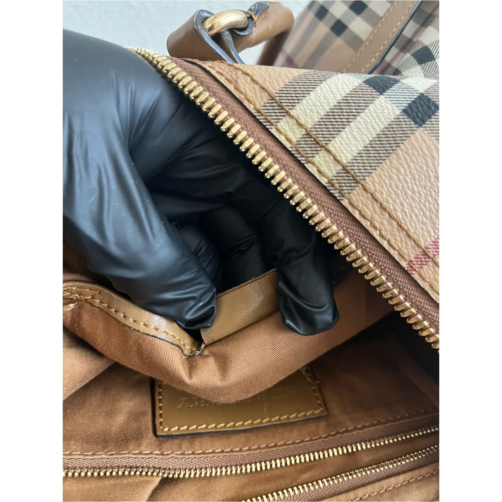 Burberry Burberry Haymarket Canterbury tote bag Size ONE SIZE - 7 Thumbnail
