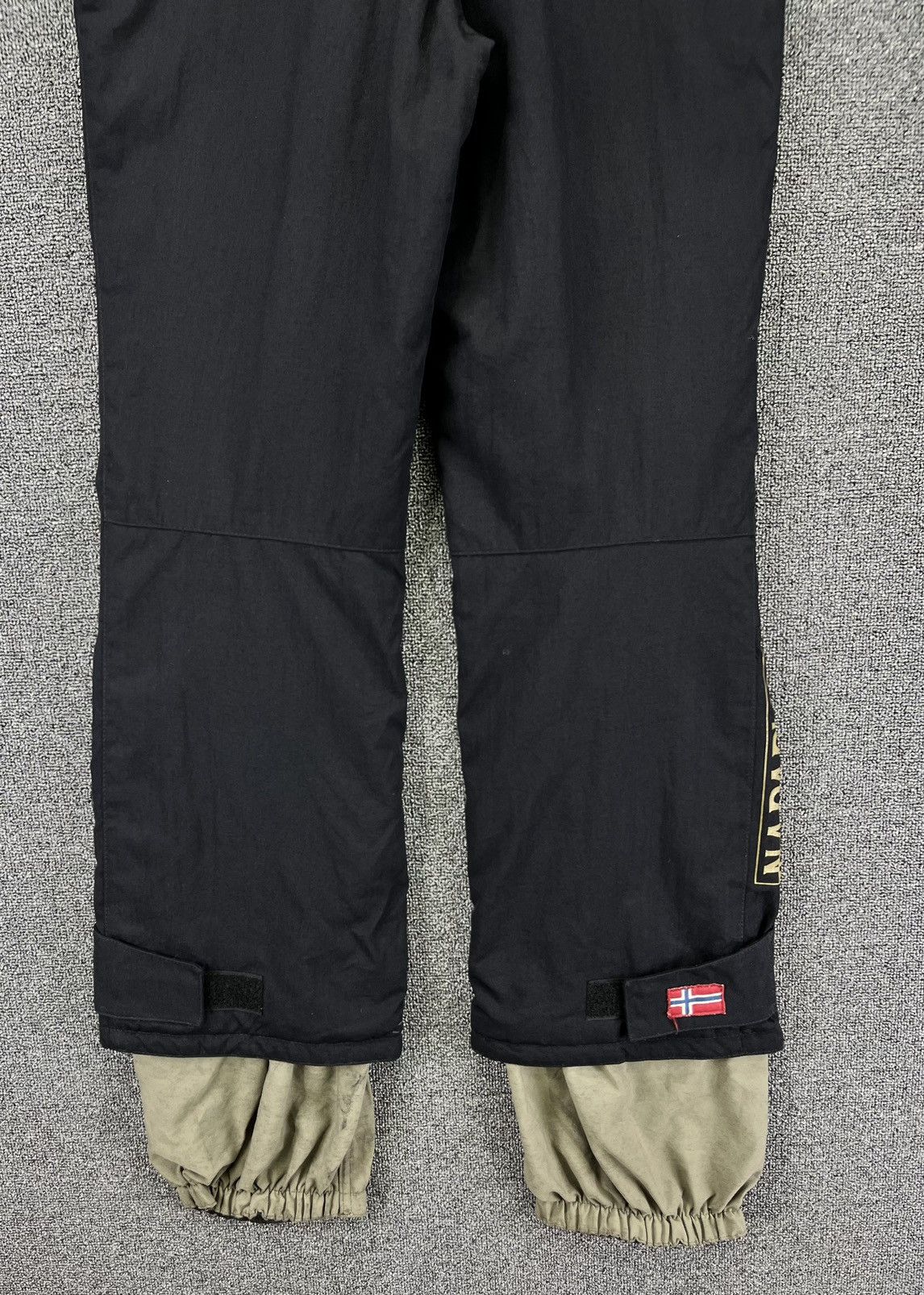Napapijri Vintage Napapijri Ski Overall Black Big Logo Pants Jumpsuit Size US 29 - 6 Thumbnail