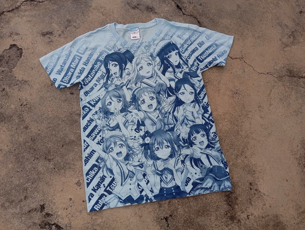 Japanese Brand Love Live 💃🎤 Tshirt Anime Idol Waifu Fullprint 🤩 Size US M / EU 48-50 / 2 - 2 Thumbnail