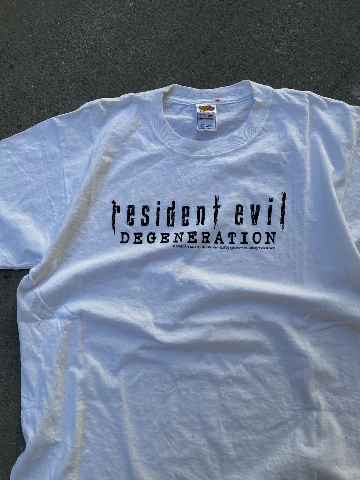 Fruit Of The Loom Vintage Resident Evil Degeneration © 2008 CAPCOM Size US L / EU 52-54 / 3 - 1 Thumbnail