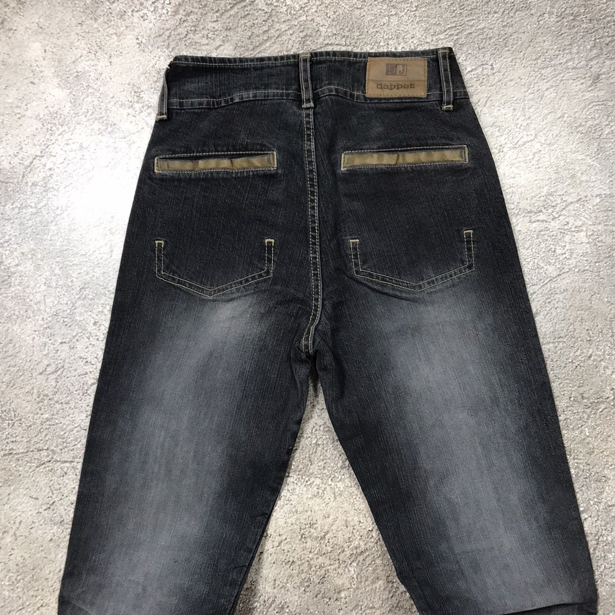 Vintage Vintage 90s Faded Baggy Wide Leg Distressed Jeans Grunge Size 23" - 4 Thumbnail