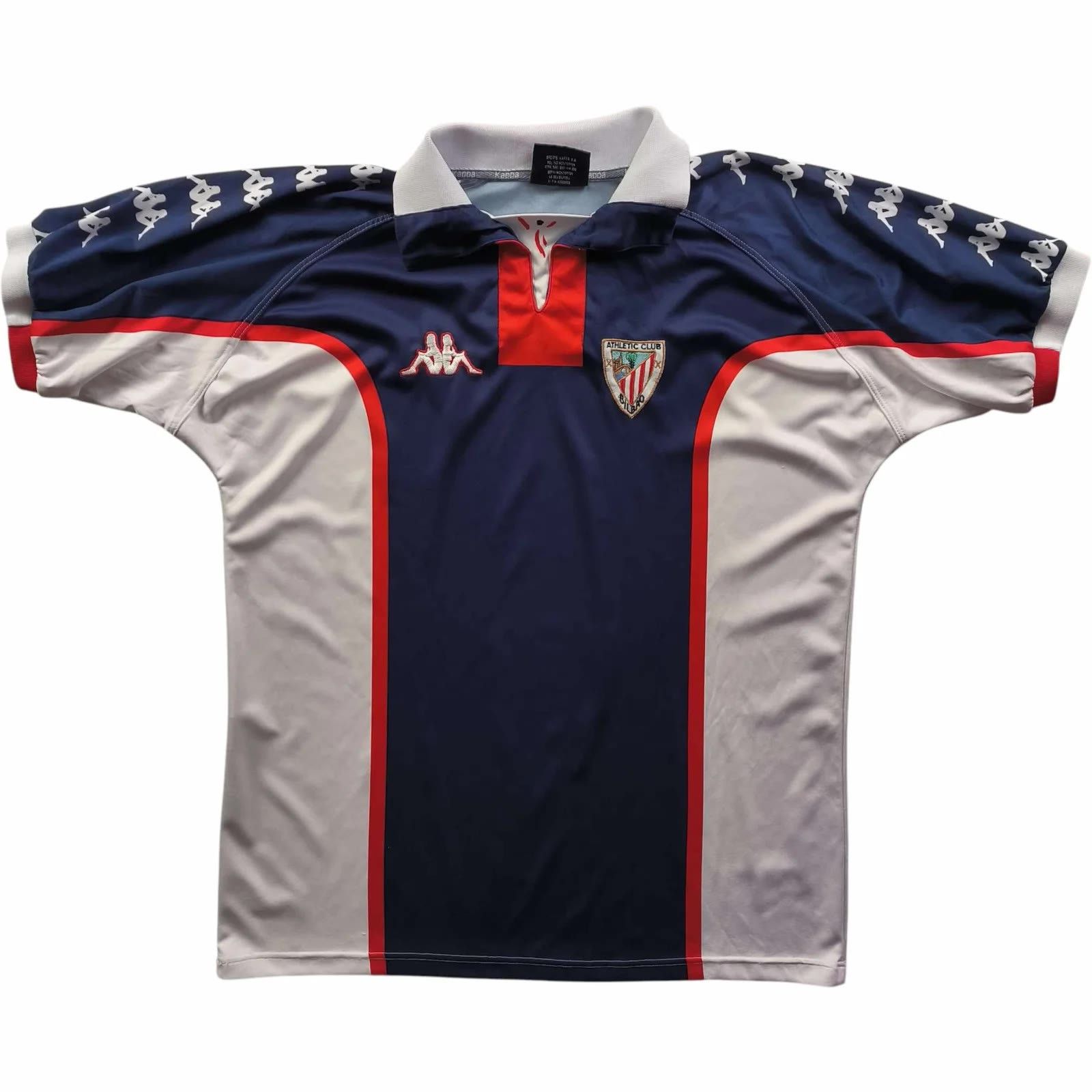 Kappa Athletic Bilbao 1998-99 Kappa away football jersey size L Size US L / EU 52-54 / 3 - 1 Thumbnail