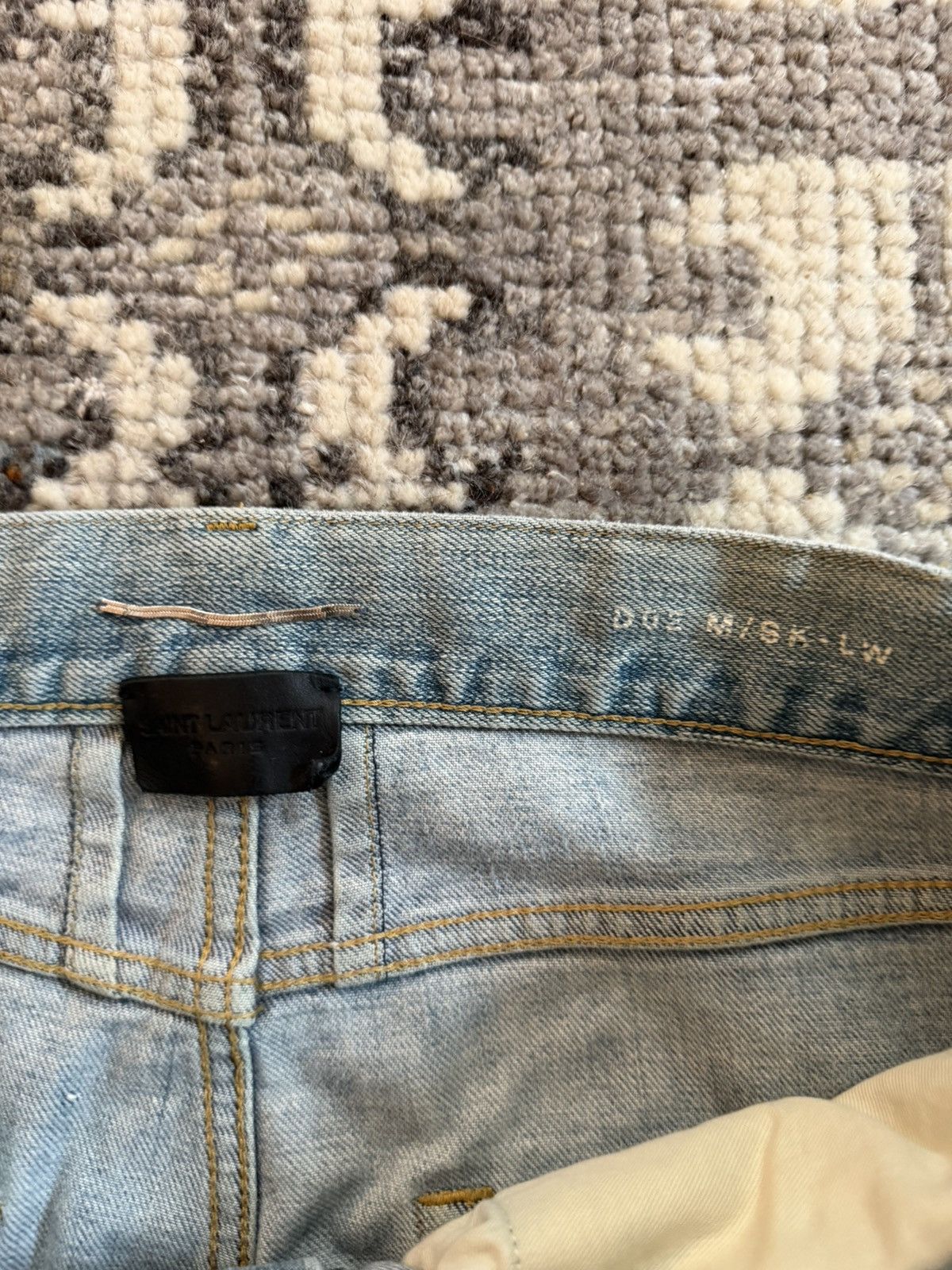 Yves Saint Laurent Saint Laurent crash denim Size US 29 - 2 Thumbnail