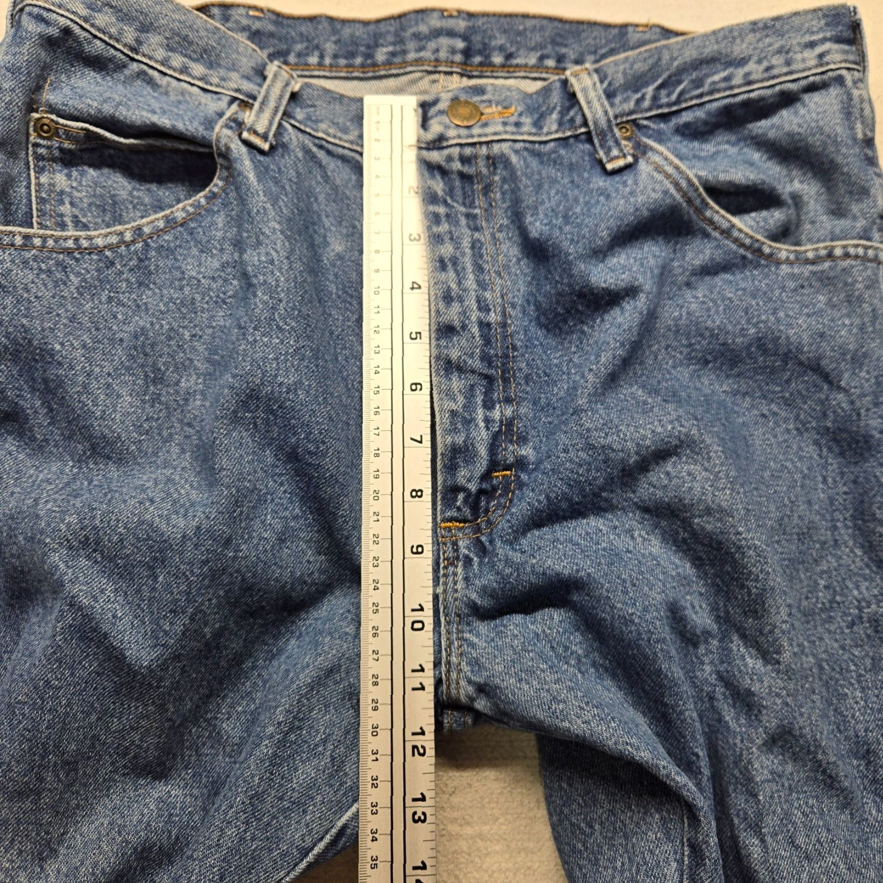 Wrangler Wrangler Jeans Denim Pants Regular Fit Adult Men's Size 36 x 29 Blue Size US 36 / EU 52 - 5 Thumbnail