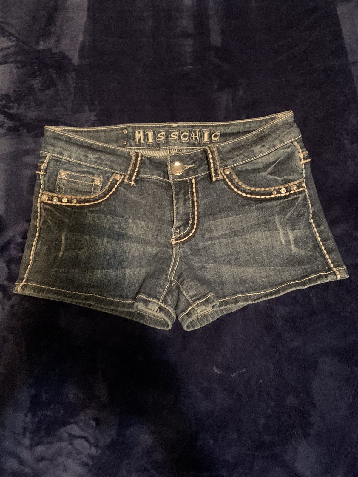 Vintage Miss Chic Mini Skirt Y2K Streetwear Vintage Thrift Fashion 0 Size 30" / US 8 / IT 44 - 1 Thumbnail