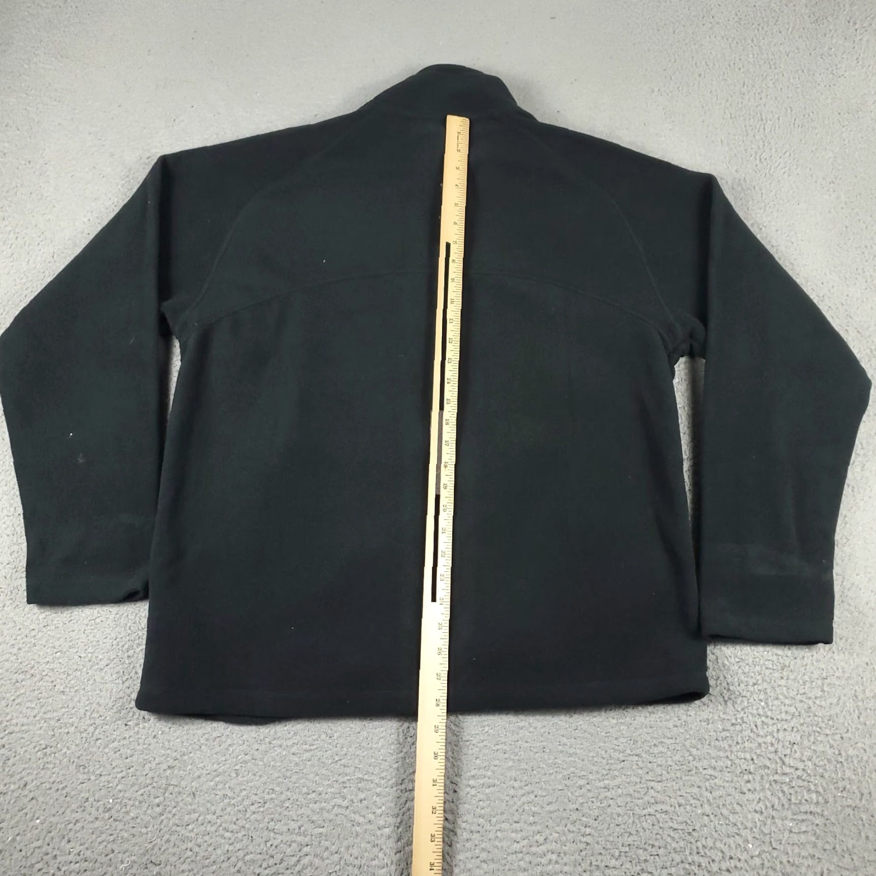 Reebok Reebok Full Zip Sweater Mens Large Black Fleece Outdoor Sweatshirt Size US L / EU 52-54 / 3 - 6 Thumbnail