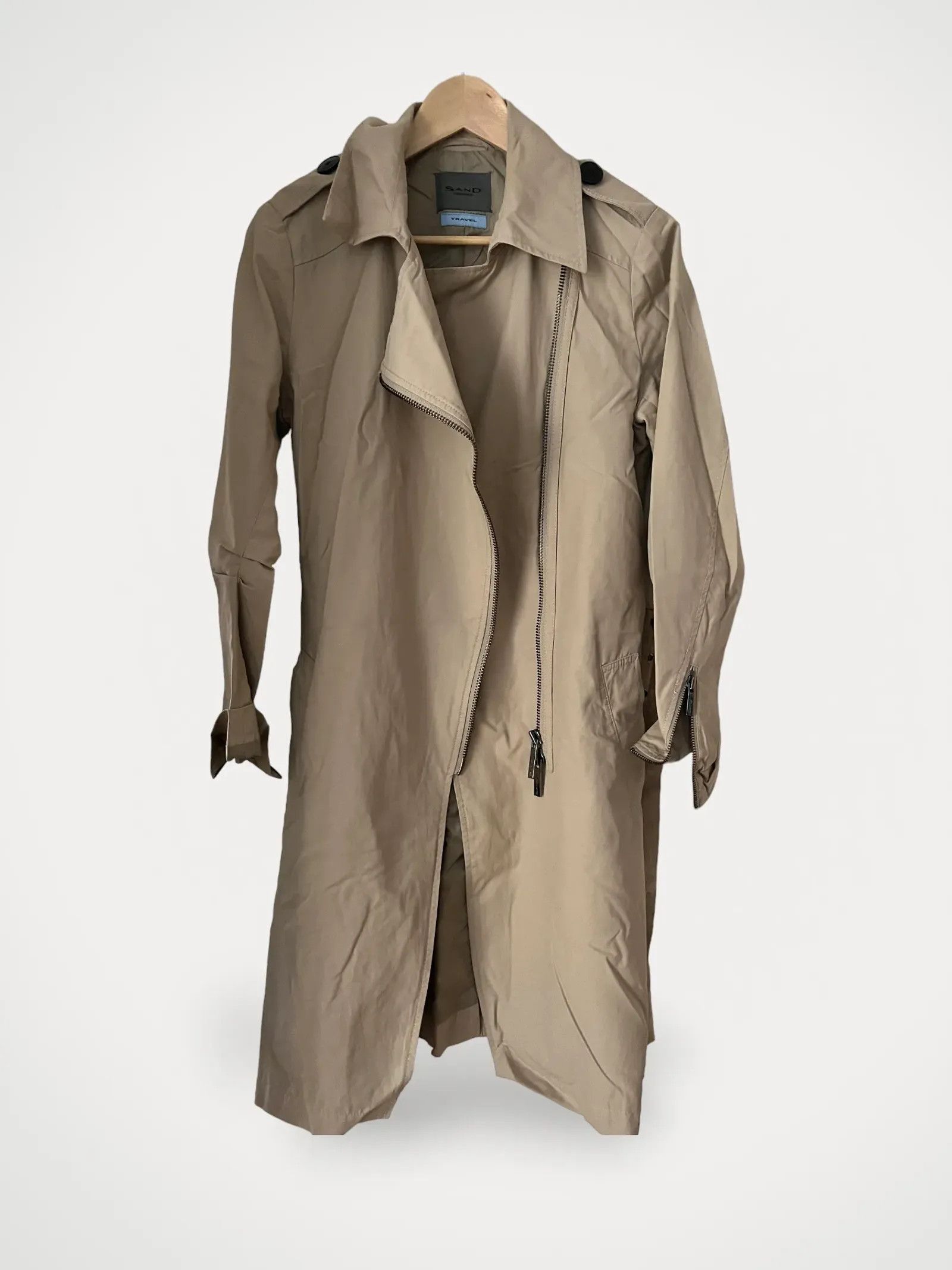 SAND Sand Trenchcoat Size XS / US 0-2 / IT 36-38 - 1 Thumbnail