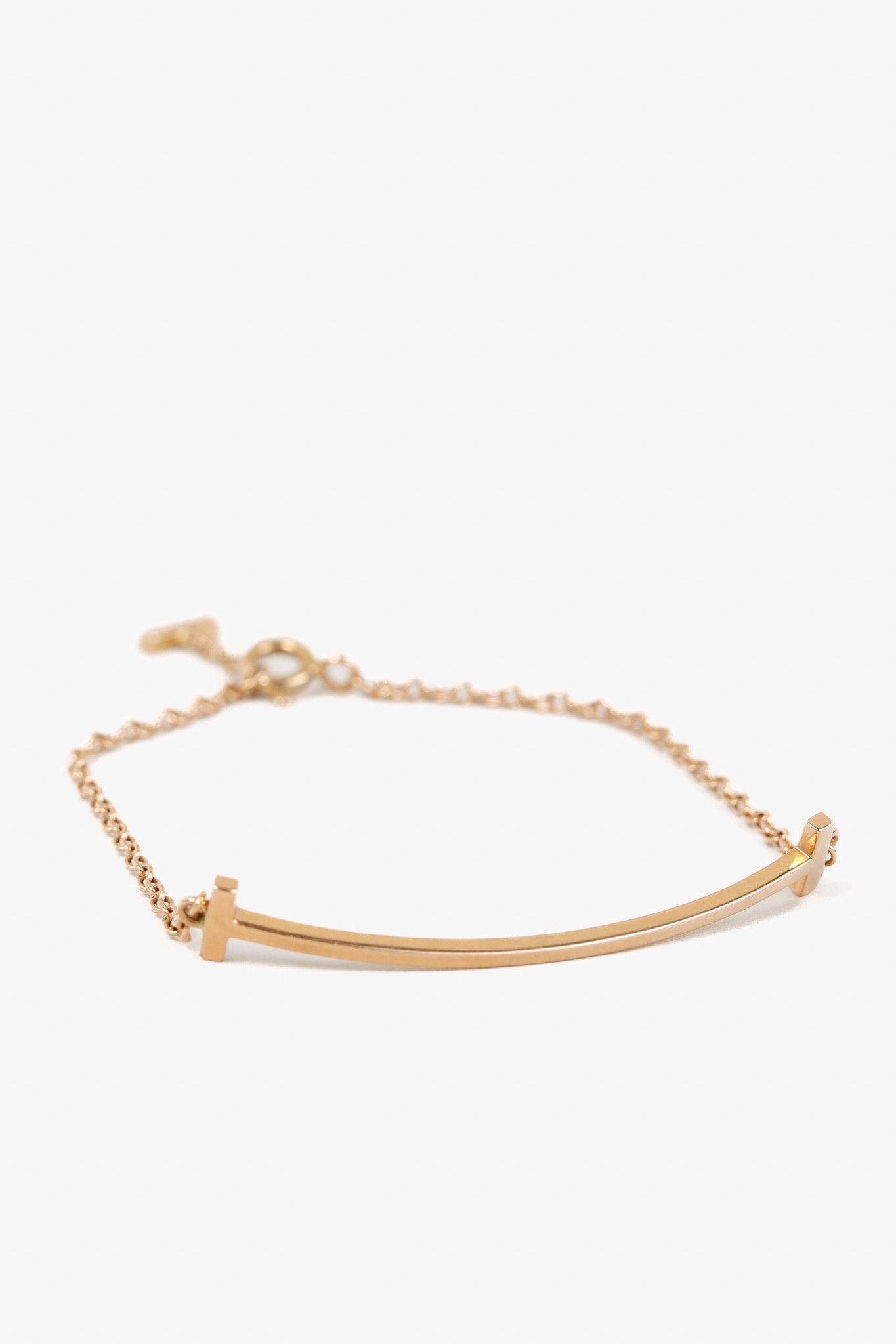 Tiffany & Co. Tiffany & Co. Tiffany T Smile 18k Rose Gold Bracelet Size ONE SIZE - 3 Thumbnail