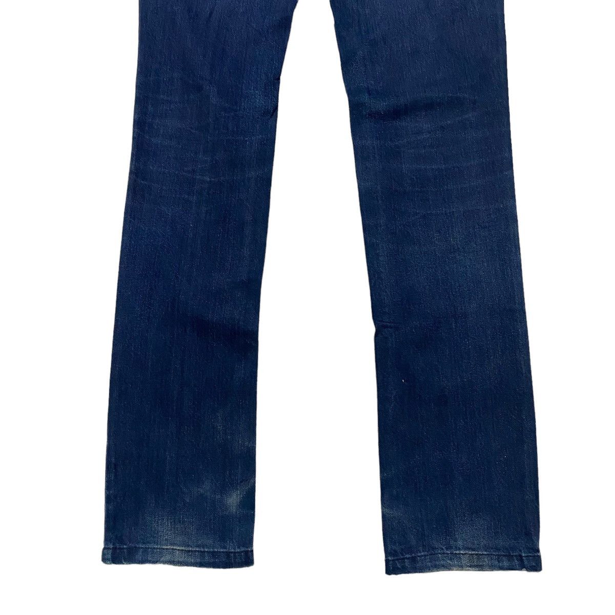 John Galliano John Galliano Leather Trimmed Denim Jeans Size US 31 - 13 Thumbnail