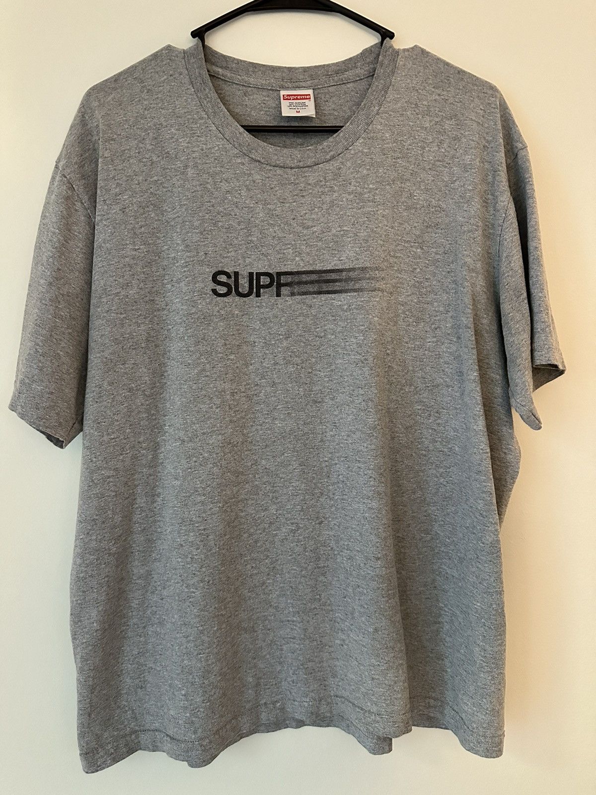 Supreme Supreme Motion Logo Tee Size US M / EU 48-50 / 2 - 1 Thumbnail