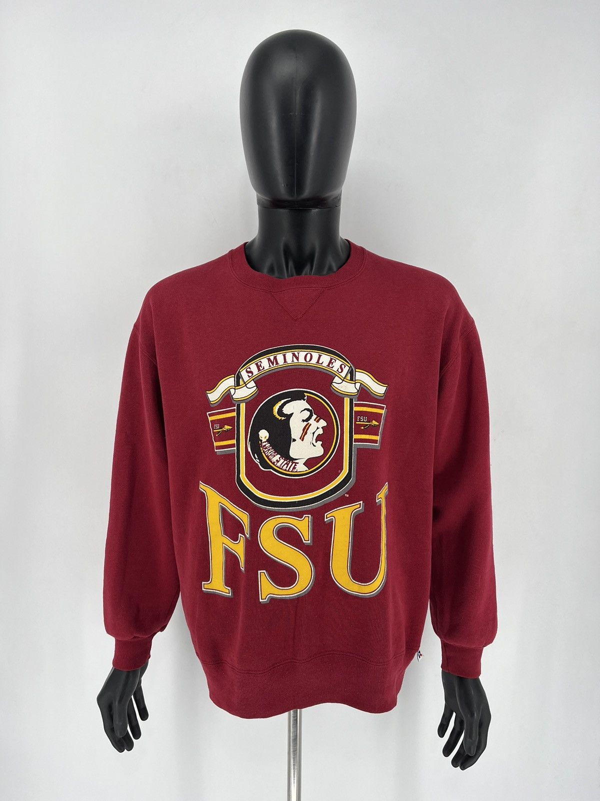 NFL Vintage NFL Florida State Seminoles Sweatshirt Made in USA Size US XL / EU 56 / 4 - 2 Thumbnail