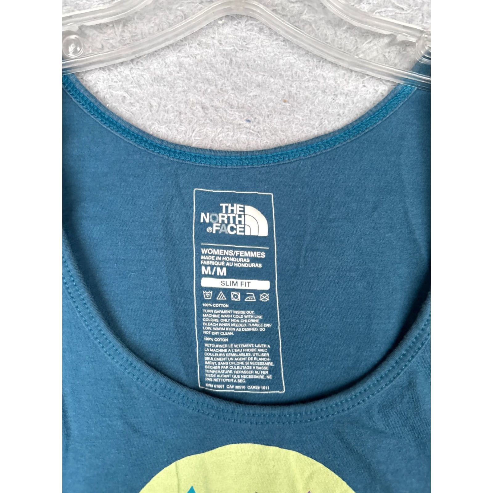 The North Face The North Face Shirt Women Medium Blue Tank Sleeveless Scoop Neck Cotton Slim Size M / US 6-8 / IT 42-44 - 7 Thumbnail