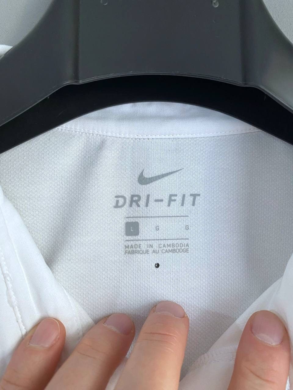 Nike Nike RF Roger Federer Men's White Tennis Polo Shirt, Size L Size US L / EU 52-54 / 3 - 12 Thumbnail