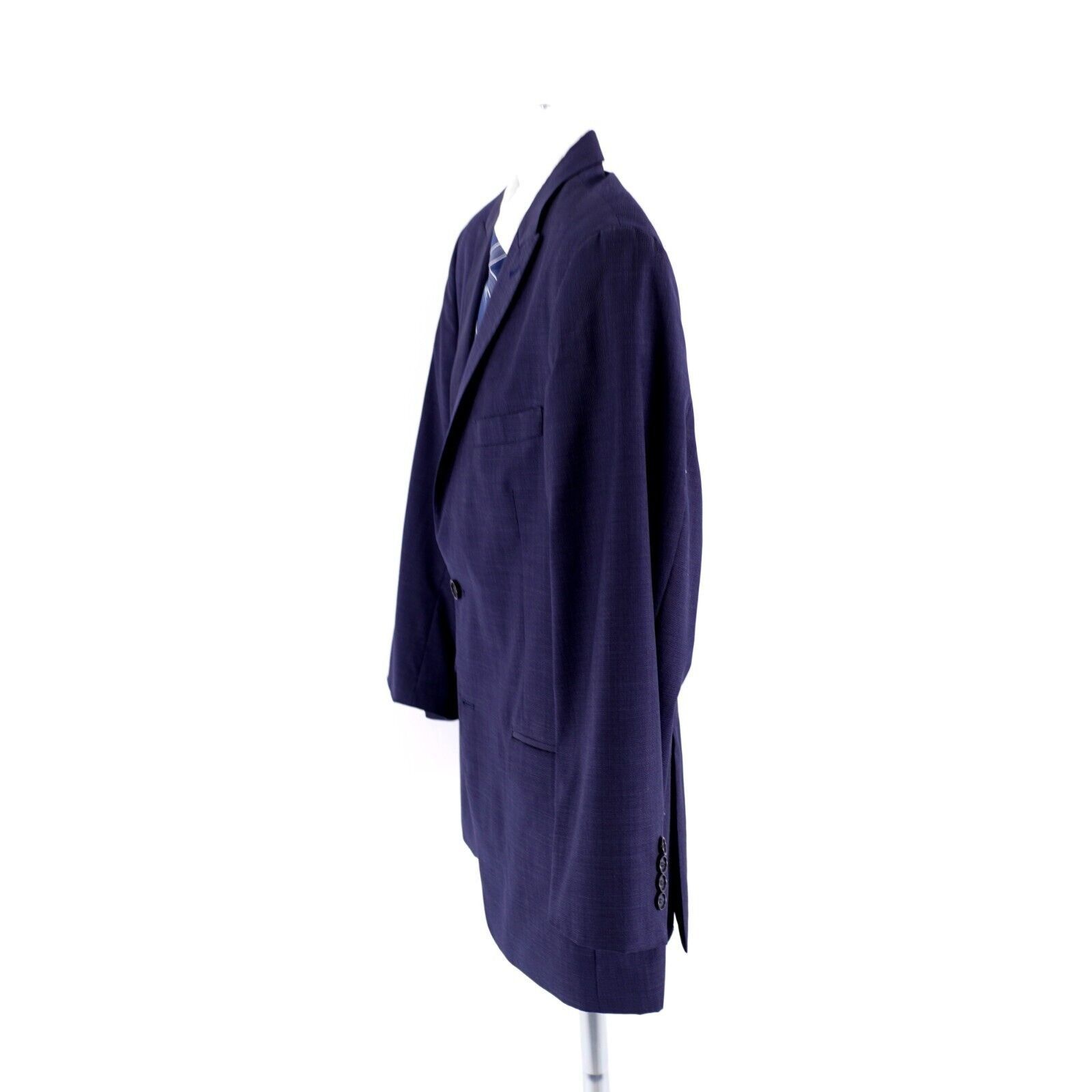 Tommy Hilfiger Tommy Hilfiger Wool Polka Dot Peak Lapel 2 Button Suit Jacke Size 42R - 6 Thumbnail