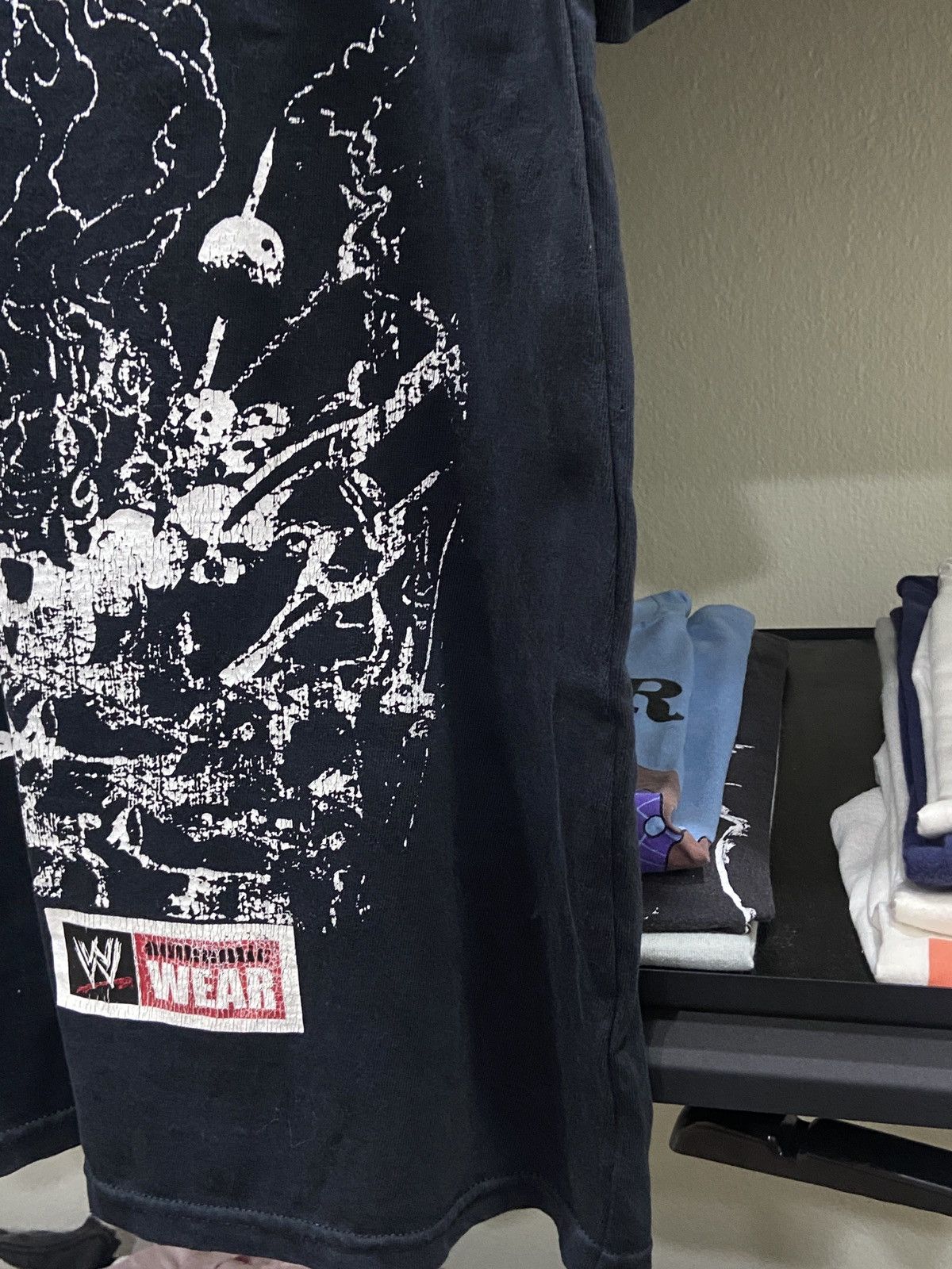 Vintage × WWF Y2K 00s WWF Wrestling WCW Undertaker T-Shirt Size US L / EU 52-54 / 3 - 7 Thumbnail