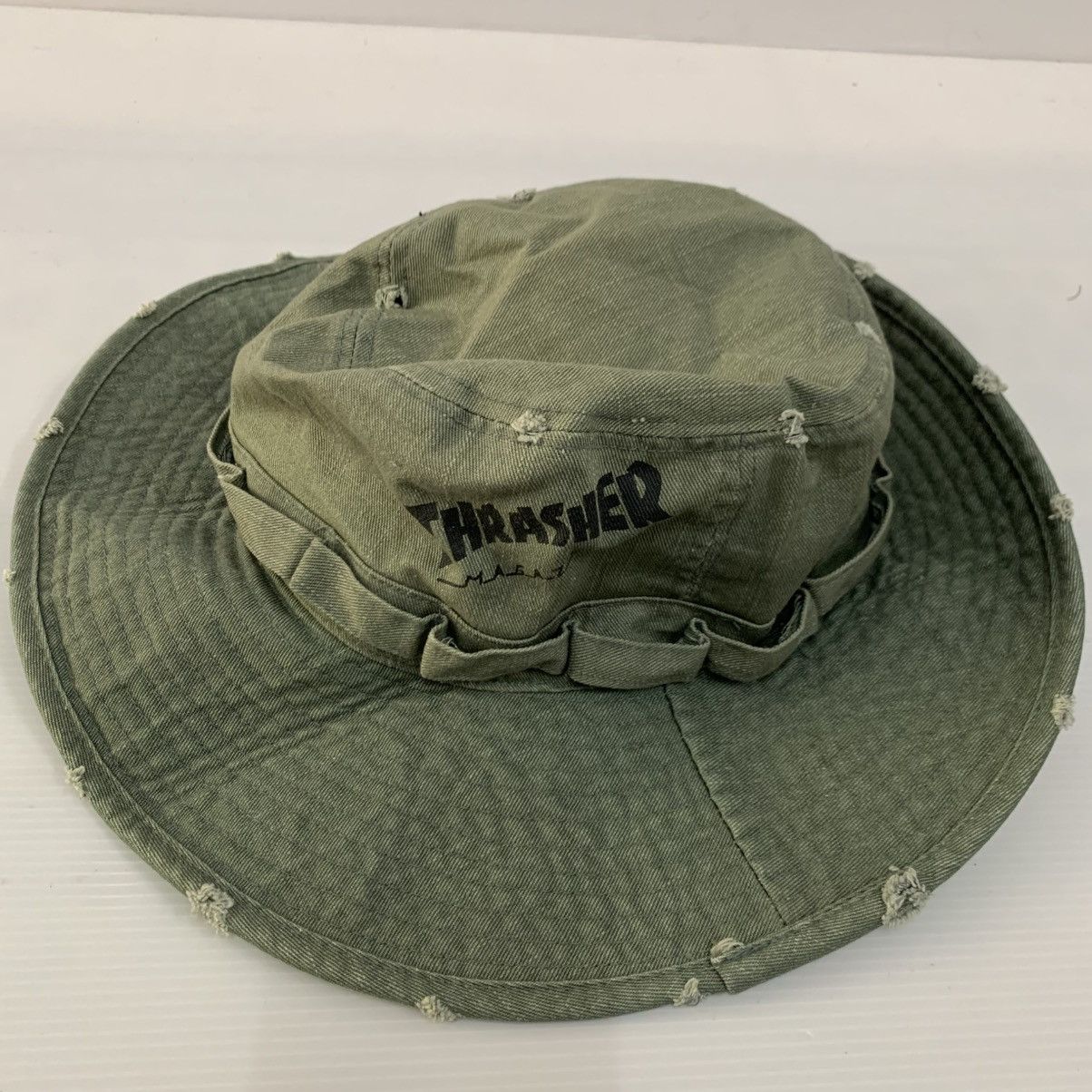 Thrasher Thrasher Green Bucket Hats Size ONE SIZE - 1 Thumbnail