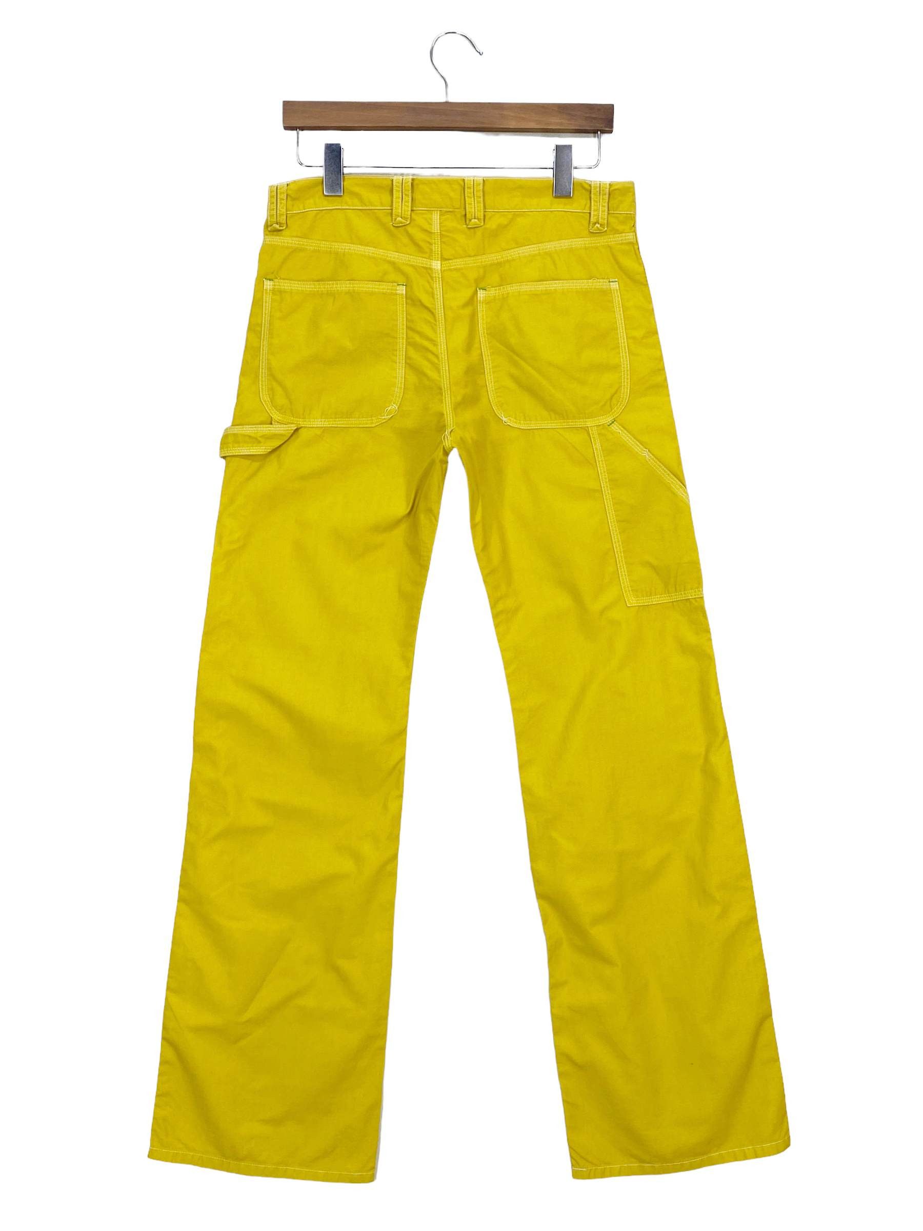 image of Oshkosh Carpenter Pants Workwear Hickory Skateboards Pants in Yellow, Men's (Size 31)