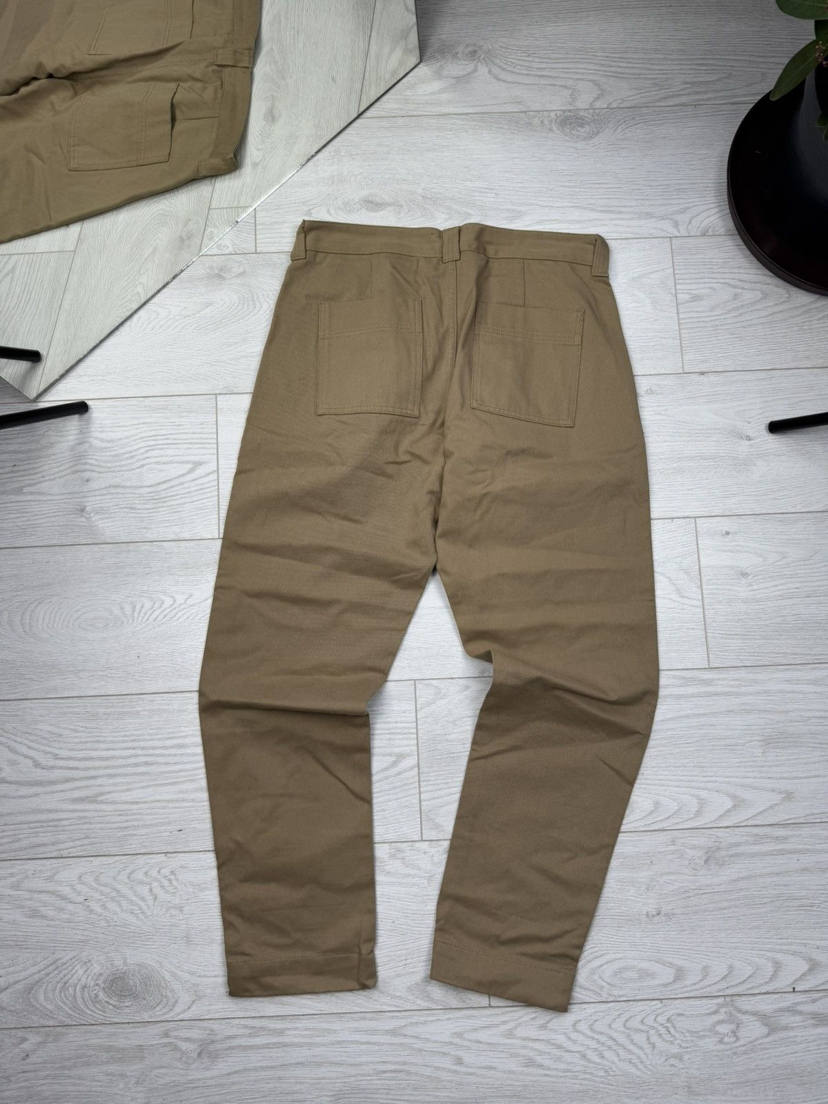 Etudes Etudes Beige Design Chino Pants Trousers Size US 30 / EU 46 - 7 Thumbnail
