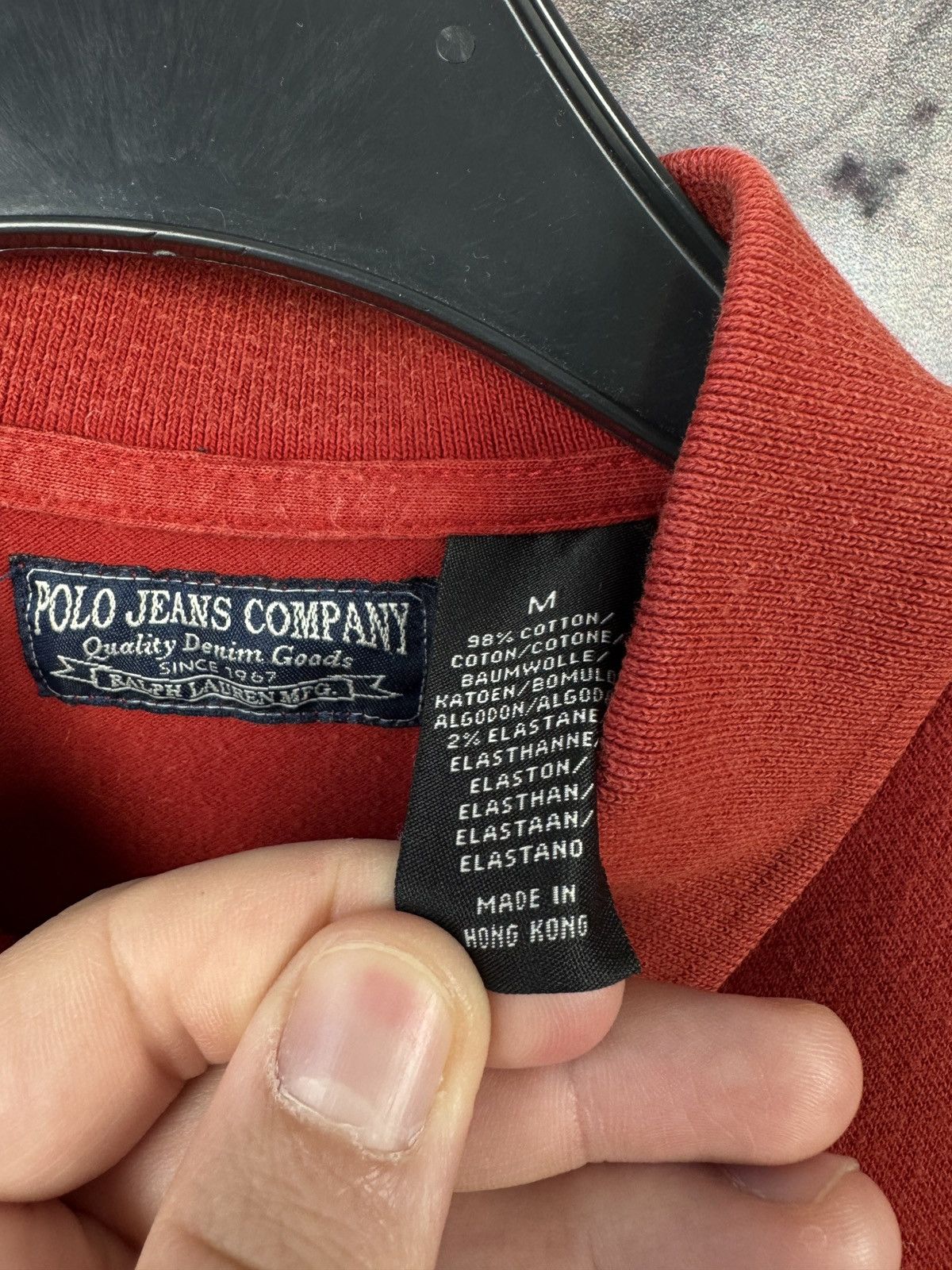 Polo Ralph Lauren × Ralph Lauren × Tommy Hilfiger Men’s Polo Jeans Company Polo Shirt Ralph Lauren Size Medium Size US M / EU 48-50 / 2 - 8 Thumbnail