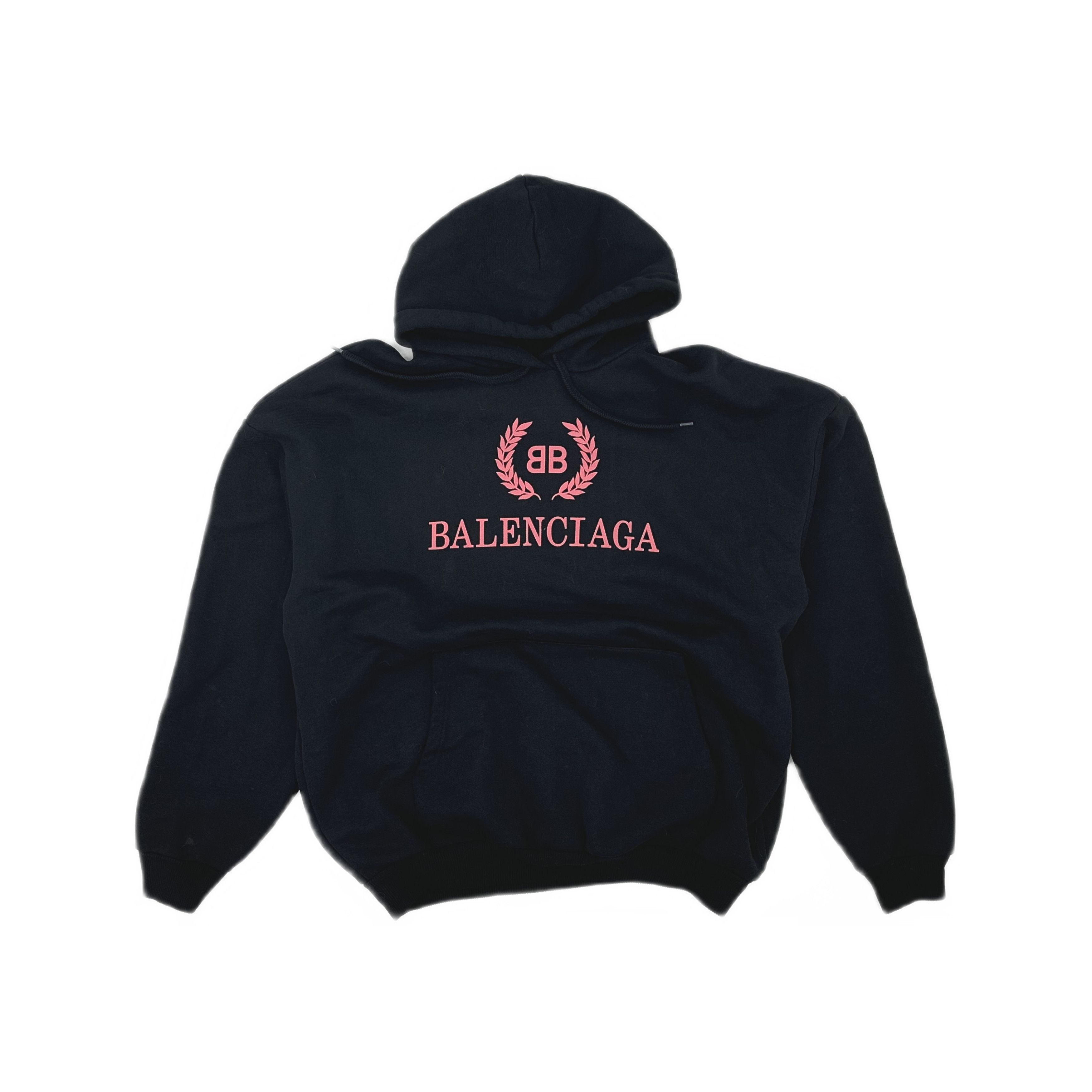 Balenciaga Balenciaga Pink Logo Hoodie Size XS Size US XS / EU 42 / 0 - 1 Thumbnail