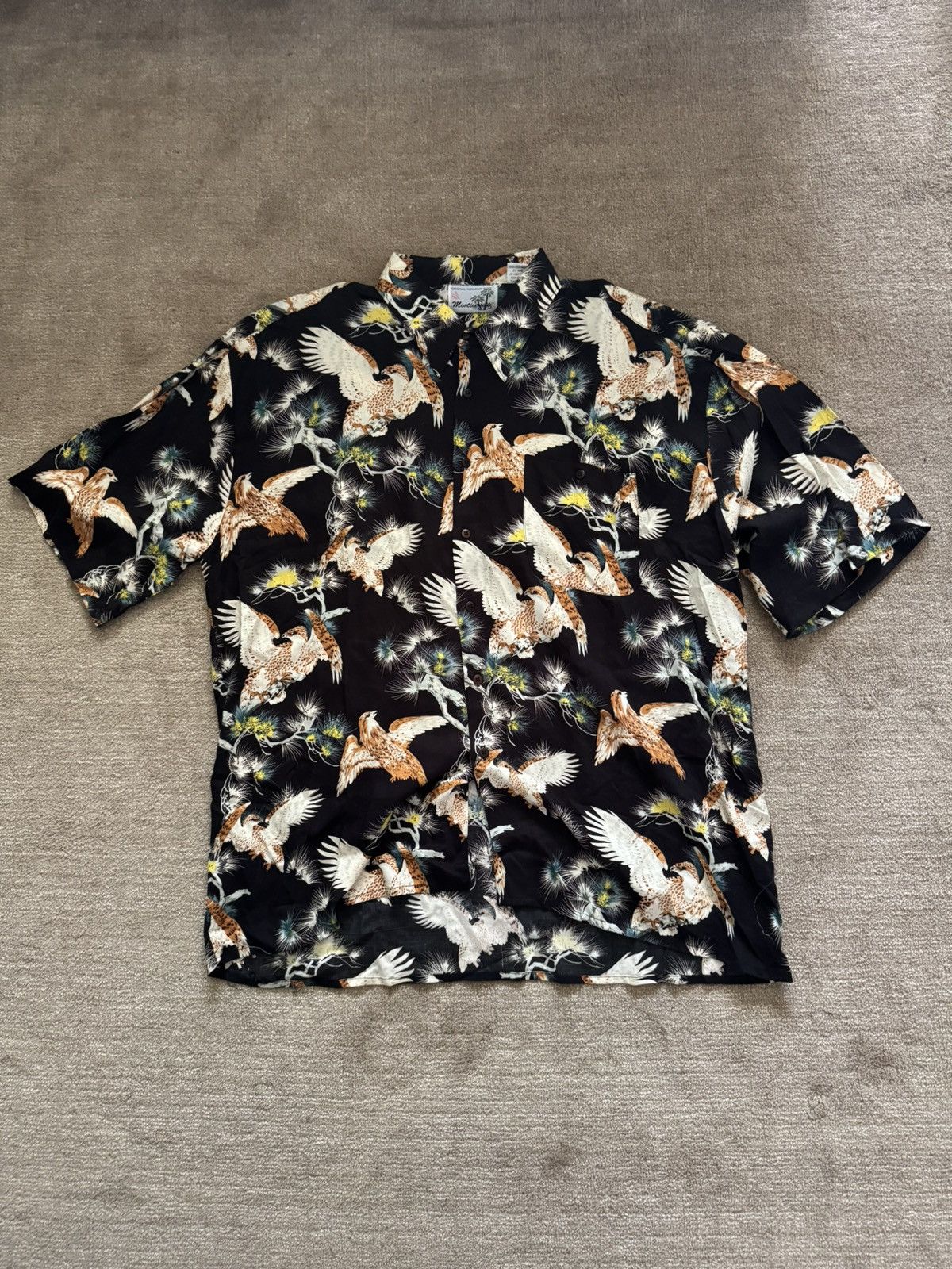 Vintage Vintage Early 2000s Eagle Shirt Size US XL / EU 56 / 4 - 1 Thumbnail