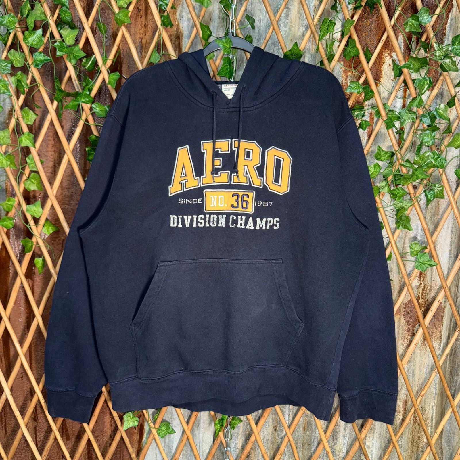 Aeropostale Vintage Y2K aeropostle collegiate arc 00s heavyweight hoodie Size US XL / EU 56 / 4 - 1 Thumbnail