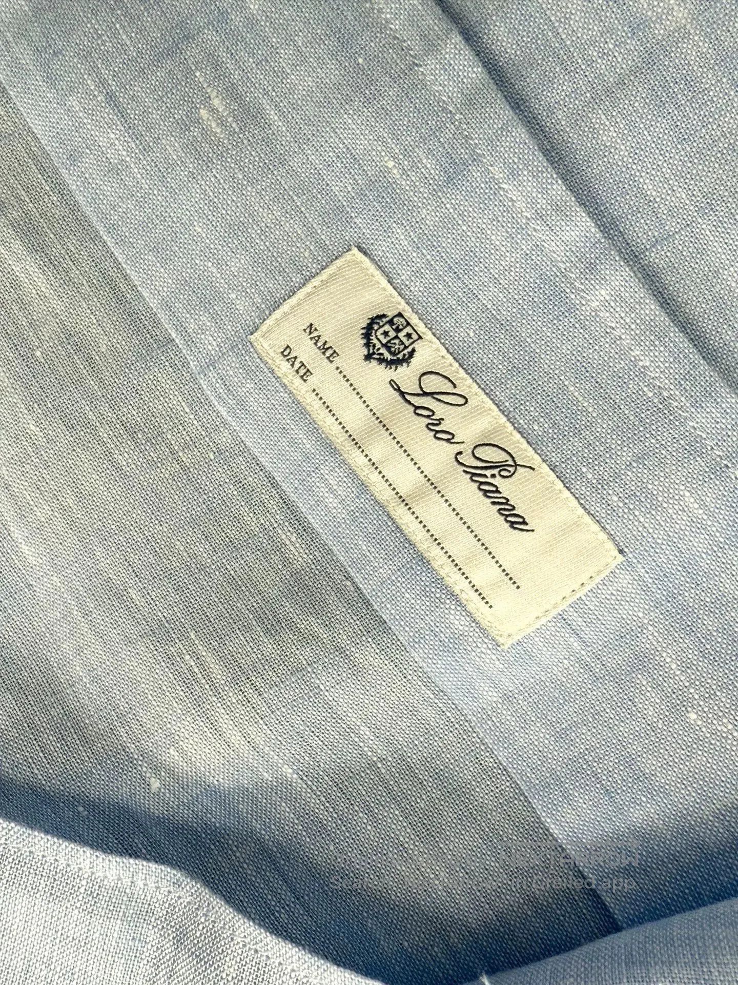 Loro Piana Loro Piana 25 SS Aloe Linen Shirt. Size US M / EU 48-50 / 2 - 4 Thumbnail