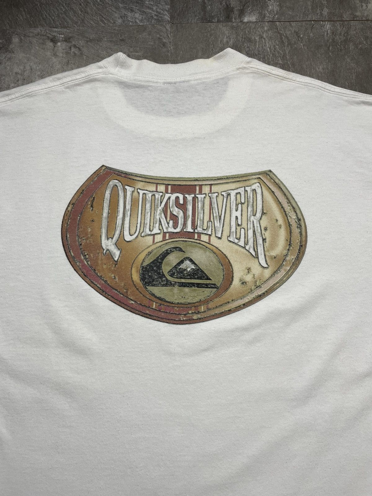 Quiksilver Vintage 90s Quiksilver T-Shirt Surf Style Surfing Rare Y2k Size US L / EU 52-54 / 3 - 2 Thumbnail