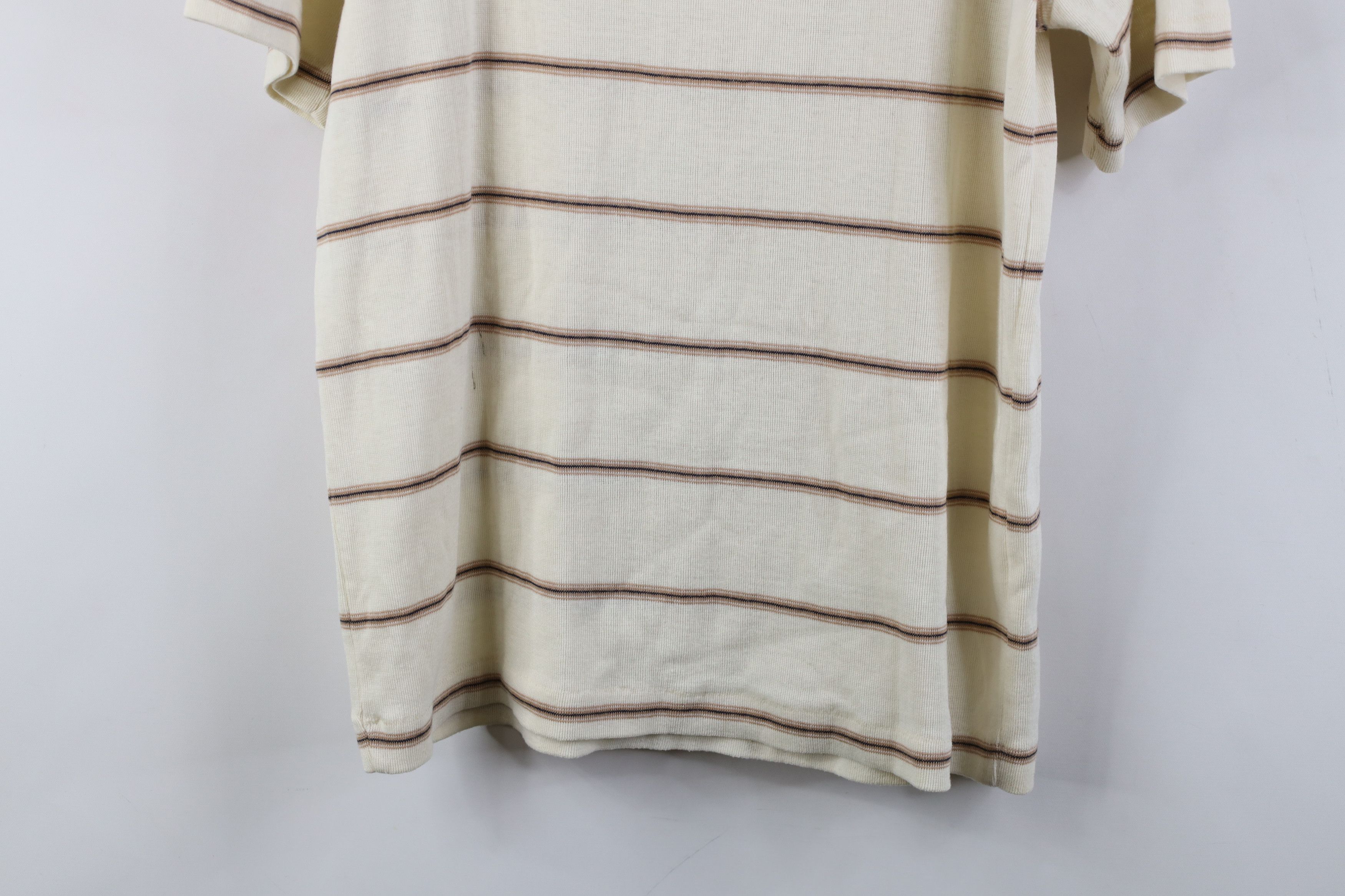 Vintage Vintage 70s Streetwear Thermal Knit Golf Polo Shirt USA Size US L / EU 52-54 / 3 - 13 Thumbnail