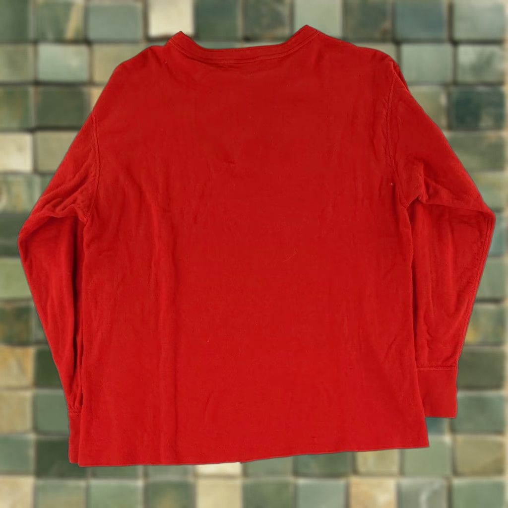 Vintage LL Bean River Driver's Shirt Two Layer Wool Cotton Made USA Red Mens L Size US L / EU 52-54 / 3 - 1 Thumbnail
