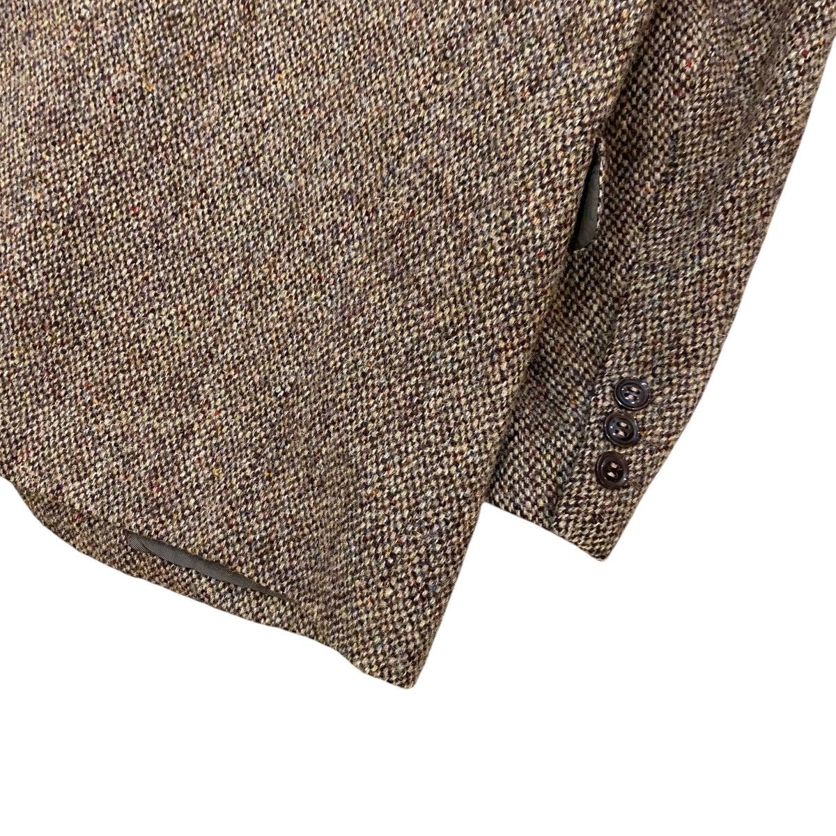 Harris Tweed 🌟HARRIS TWEED X MEN’S BIGI WOOL KNIT HERRINGBONE JACKET Size US S / EU 44-46 / 1 - 7 Thumbnail