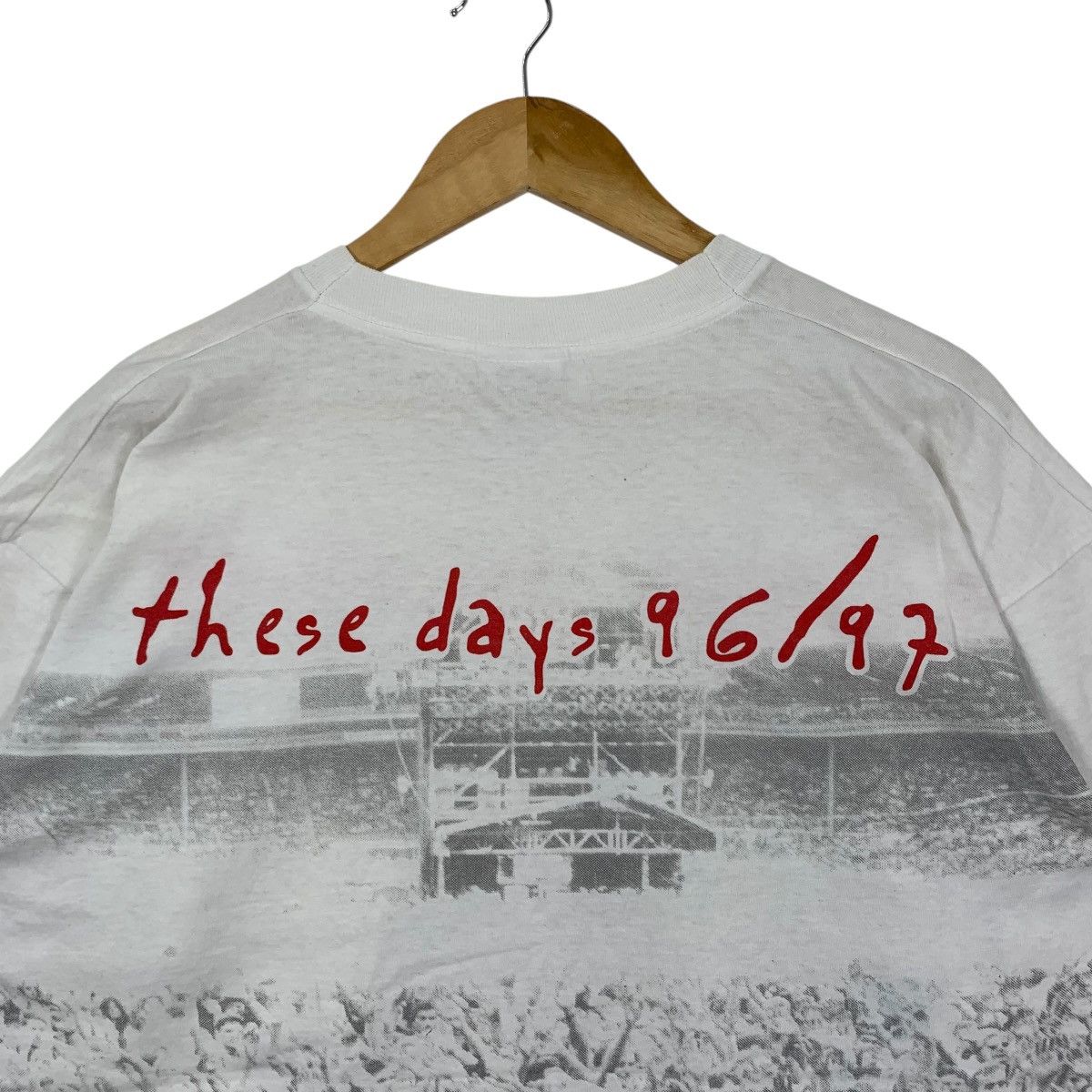 Bon Jovi Vintage 1996 BON JOVI These Days 96/97 All Over Print Shirt Size US XL / EU 56 / 4 - 6 Thumbnail