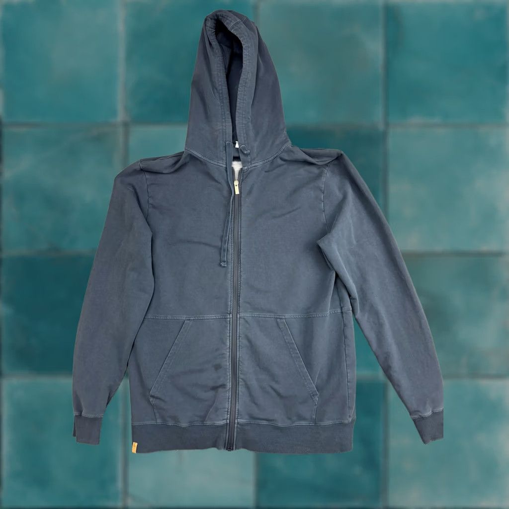 tentree tentree Hoodie Sweatshirt Mens Large Blue Full Zip Organic Cotton Blend Pockets Size US L / EU 52-54 / 3 - 1 Thumbnail