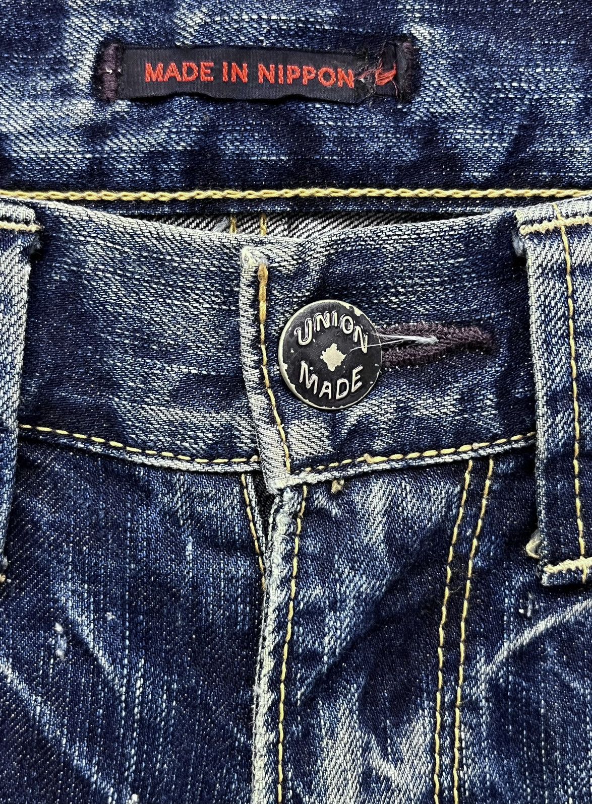 Japan Blue 🔥RARE🇯🇵MADE IN JAPAN BLUEWAY Punk Distressed Denim Cargo Size US 30 / EU 46 - 17 Thumbnail