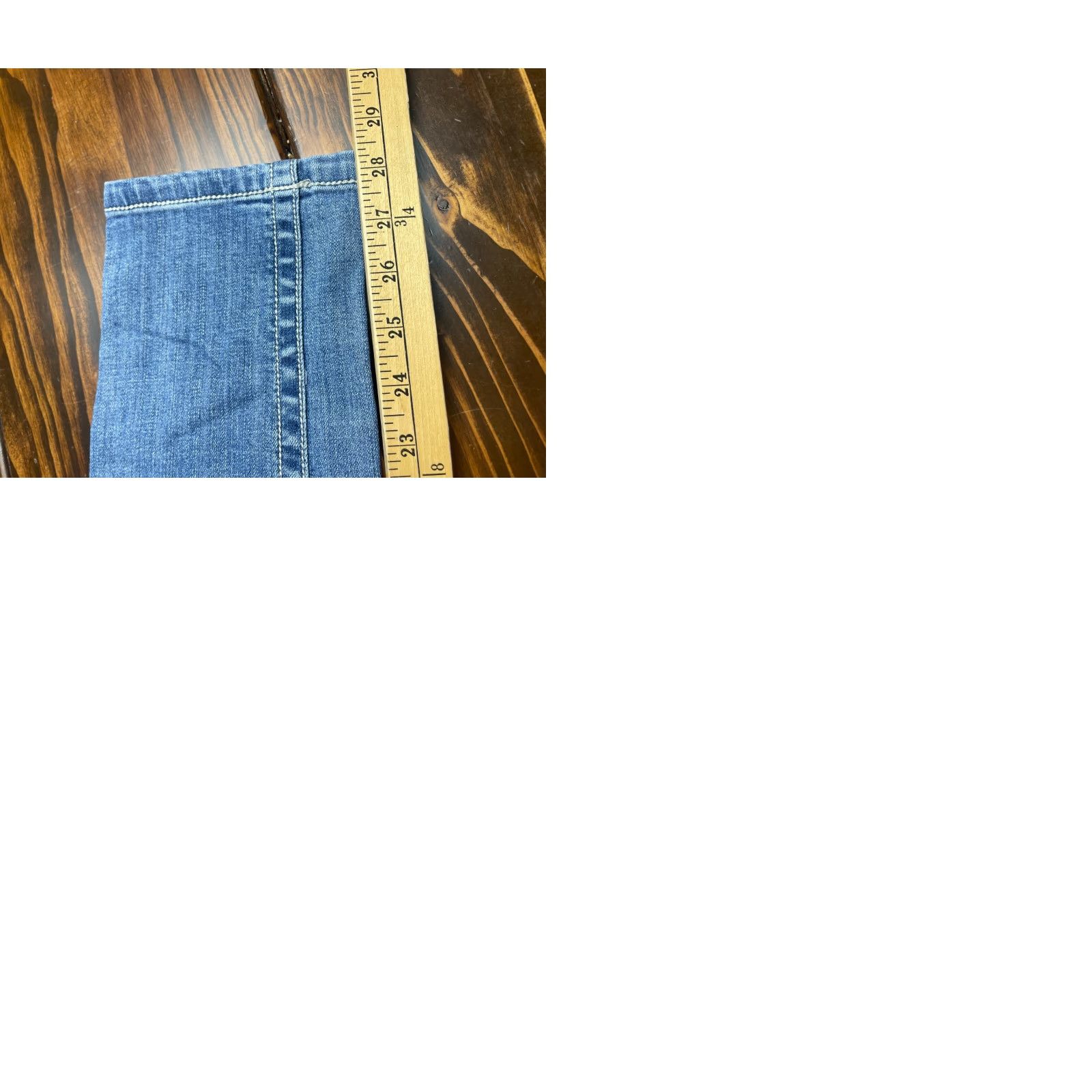 Vintage VINTAGE? No. Premiere Rue21 Jeans Women's 7/8 Blue Sequel Skinny Denim Contrast Stitch Jeans Womens 7/8 Blue Sequel Skinny Denim Contrast Stitch Size 30" / US 8 / IT 44 - 9 Thumbnail