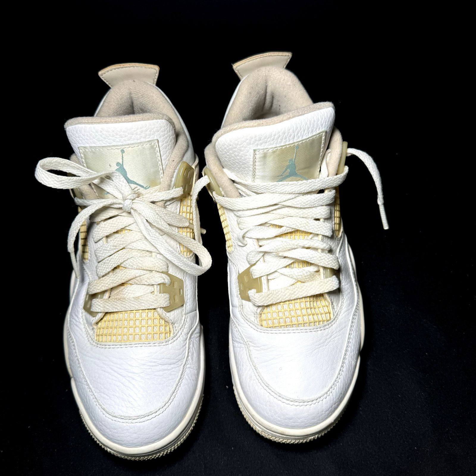 Jordan Brand × Nike Nike Air Jordan 4 Retro GS Linen 2017 Men's Shoes - Size 5.5 Size US 5.5 / EU 38 - 4 Thumbnail