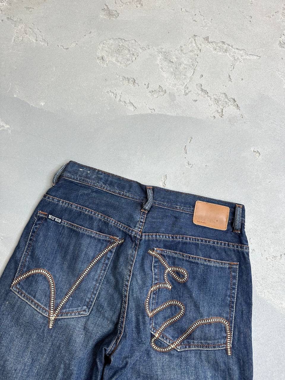 Ecko Unltd. × JNCO Y2K BAGGY ECKO ULTD JEANS Size US 34 / EU 50 - 4 Thumbnail