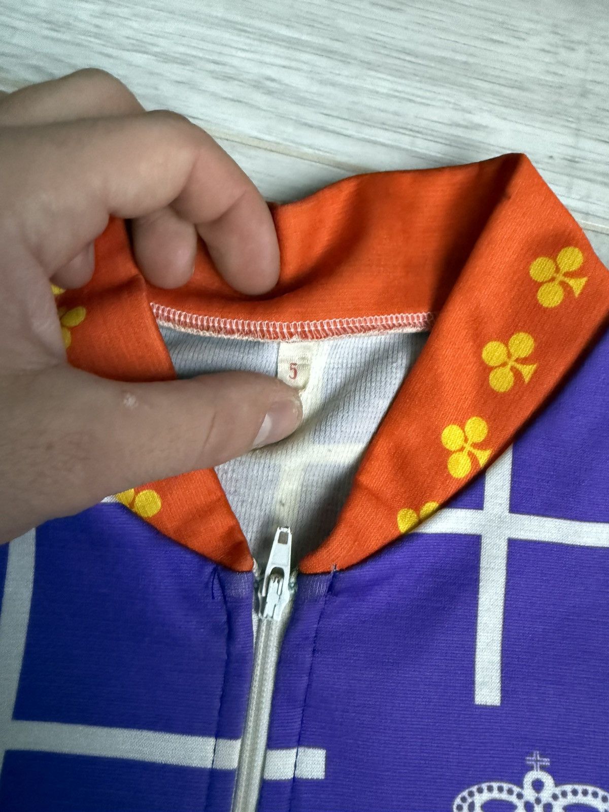 Vintage Vintage Cycling jersey RAYGEO meubles Suntour LA Rochen Size US L / EU 52-54 / 3 - 3 Thumbnail