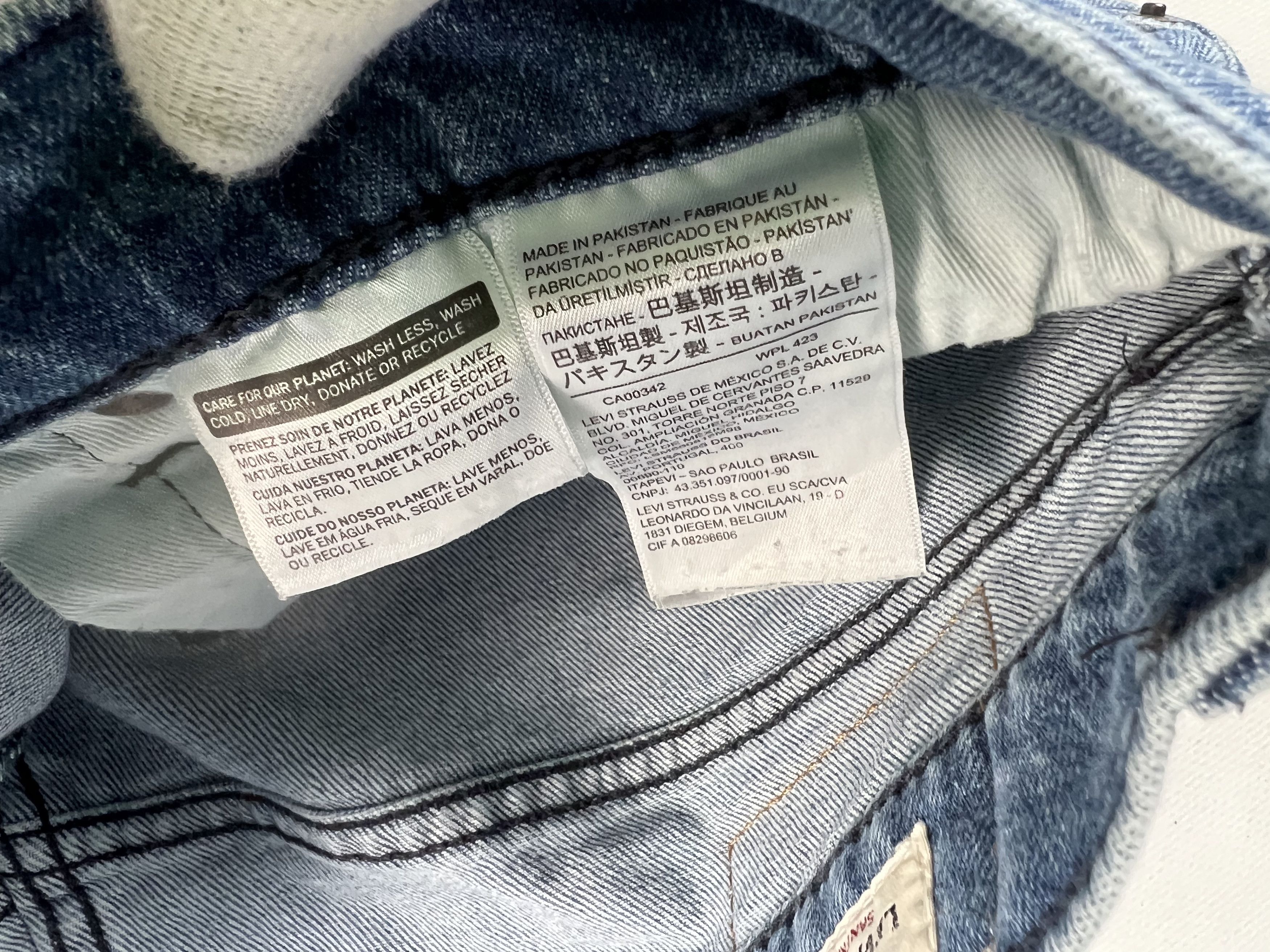 Levi's Levis 502 Denim Jeans 36x36 Size US 36 / EU 52 - 7 Thumbnail