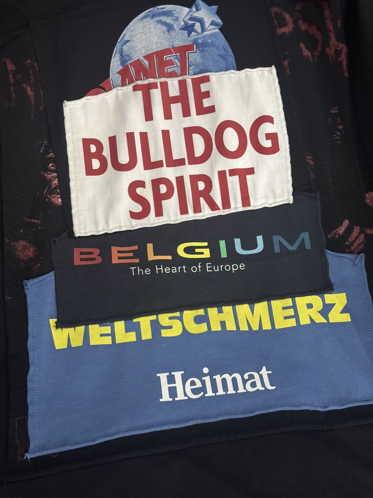 Vetements vetements patchwork hoodie Size US XS / EU 42 / 0 - 14 Thumbnail