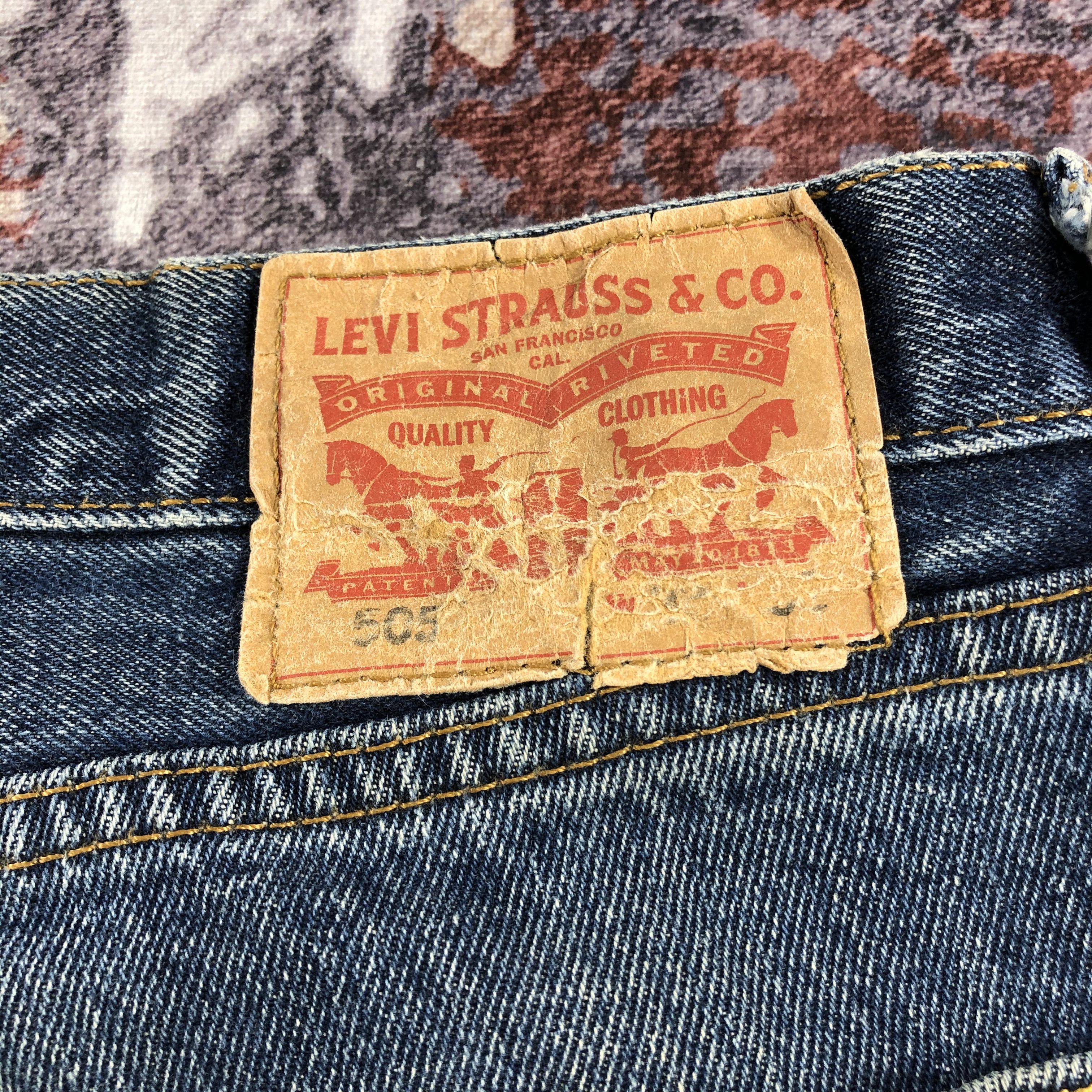 Levi's × Vintage Vintage Blue Wash Levis 505 Jeans-JM2681 Size US 34 / EU 50 - 7 Thumbnail