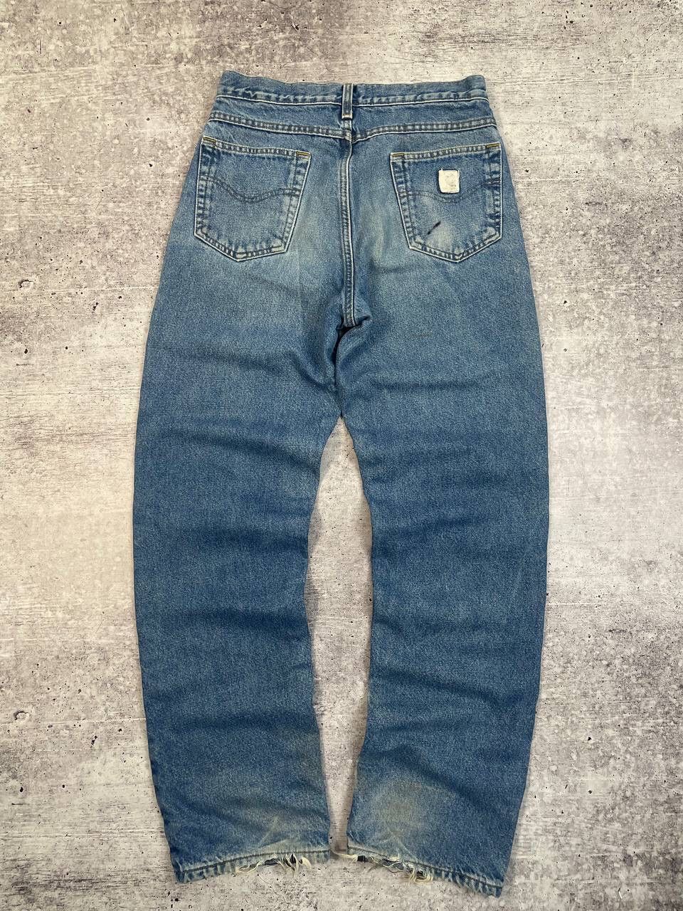 Carhartt Vintage 90s Carhartt Flannel Denim Jeans Work Wear Y2K Size US 32 / EU 48 - 5 Thumbnail