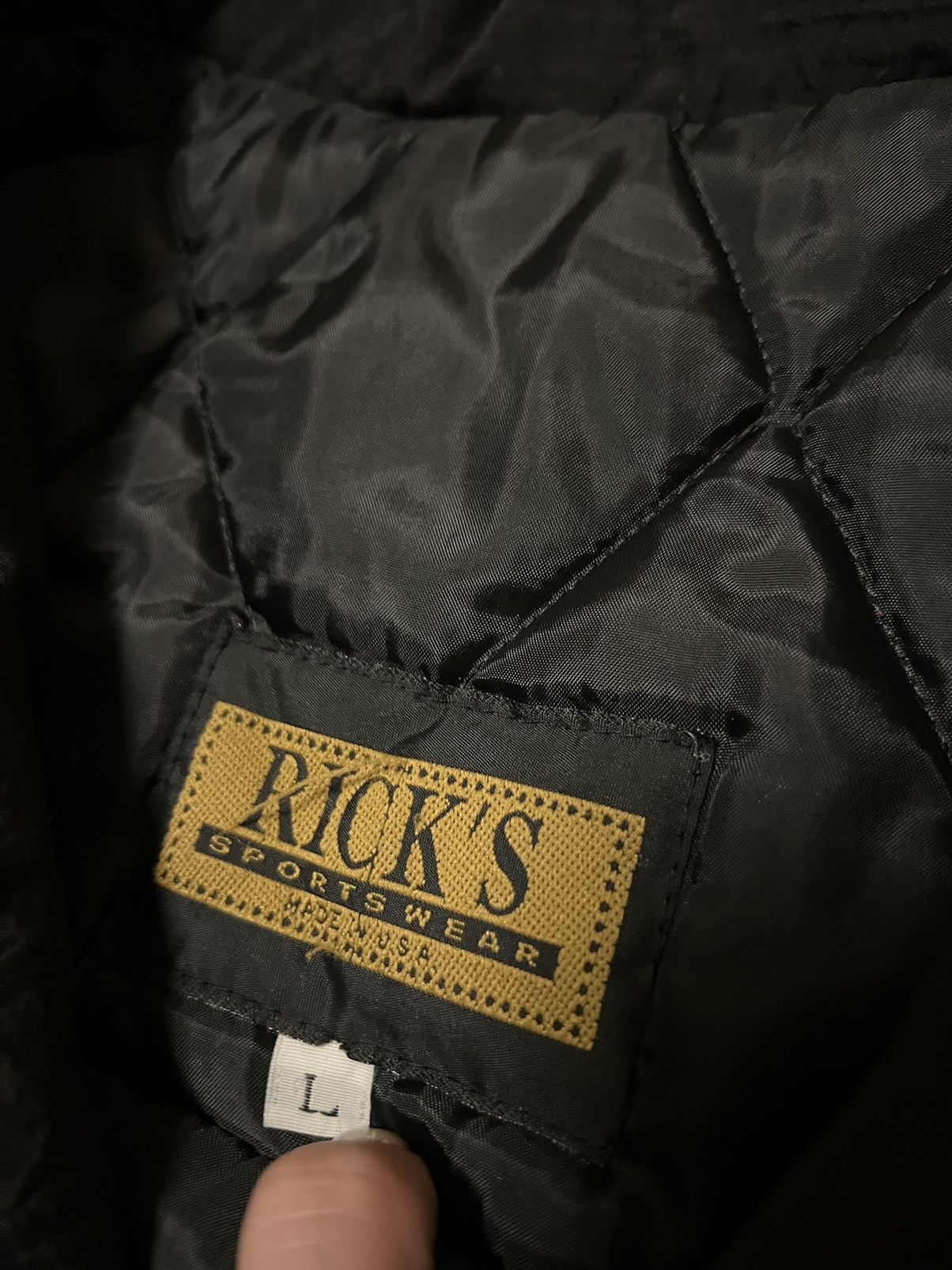NHL × Vintage Vintage LA Kings Quilted Puffer Jacket 26x31 Size US L / EU 52-54 / 3 - 6 Thumbnail